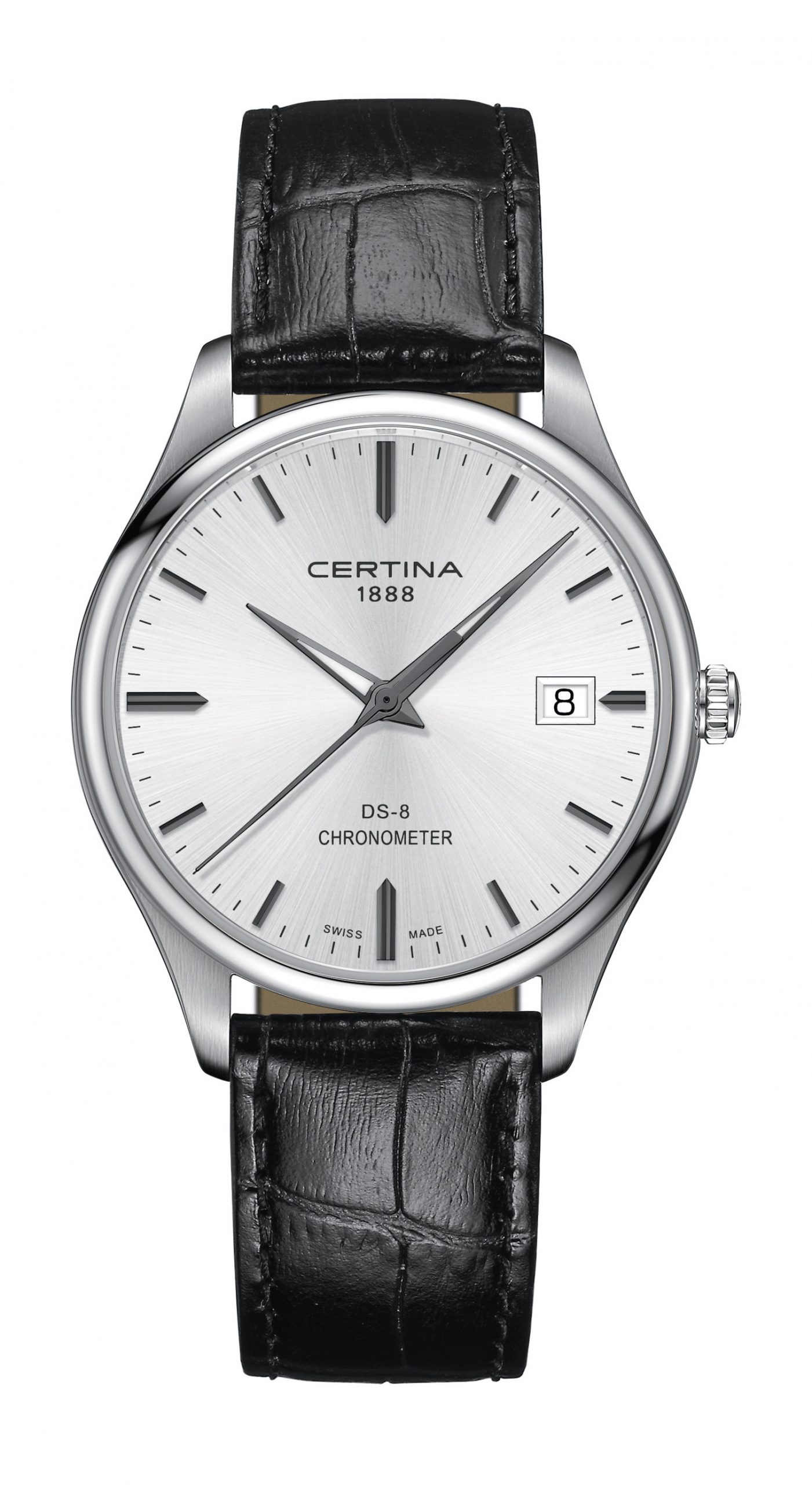 Certina DS-8 luxury timepiece - detailed view