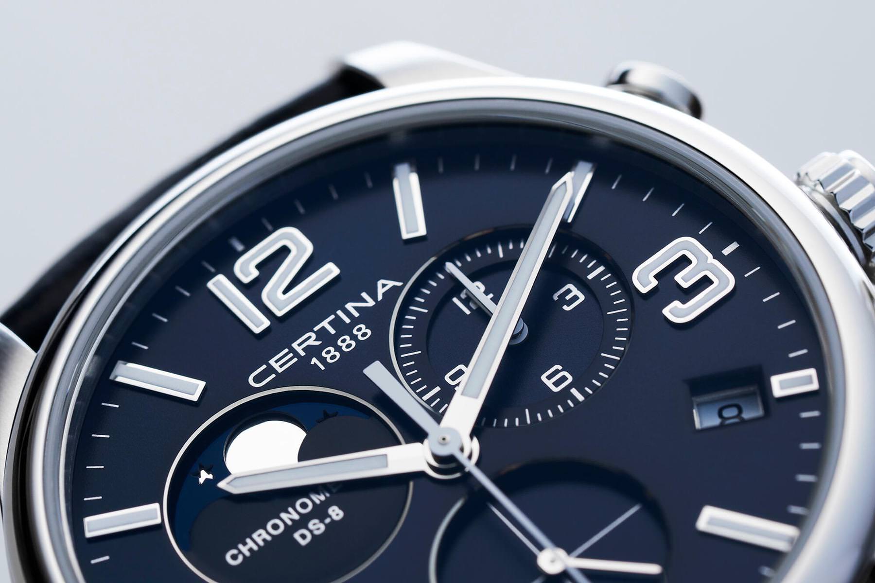 Certina DS-8 Moon Phase - View 3