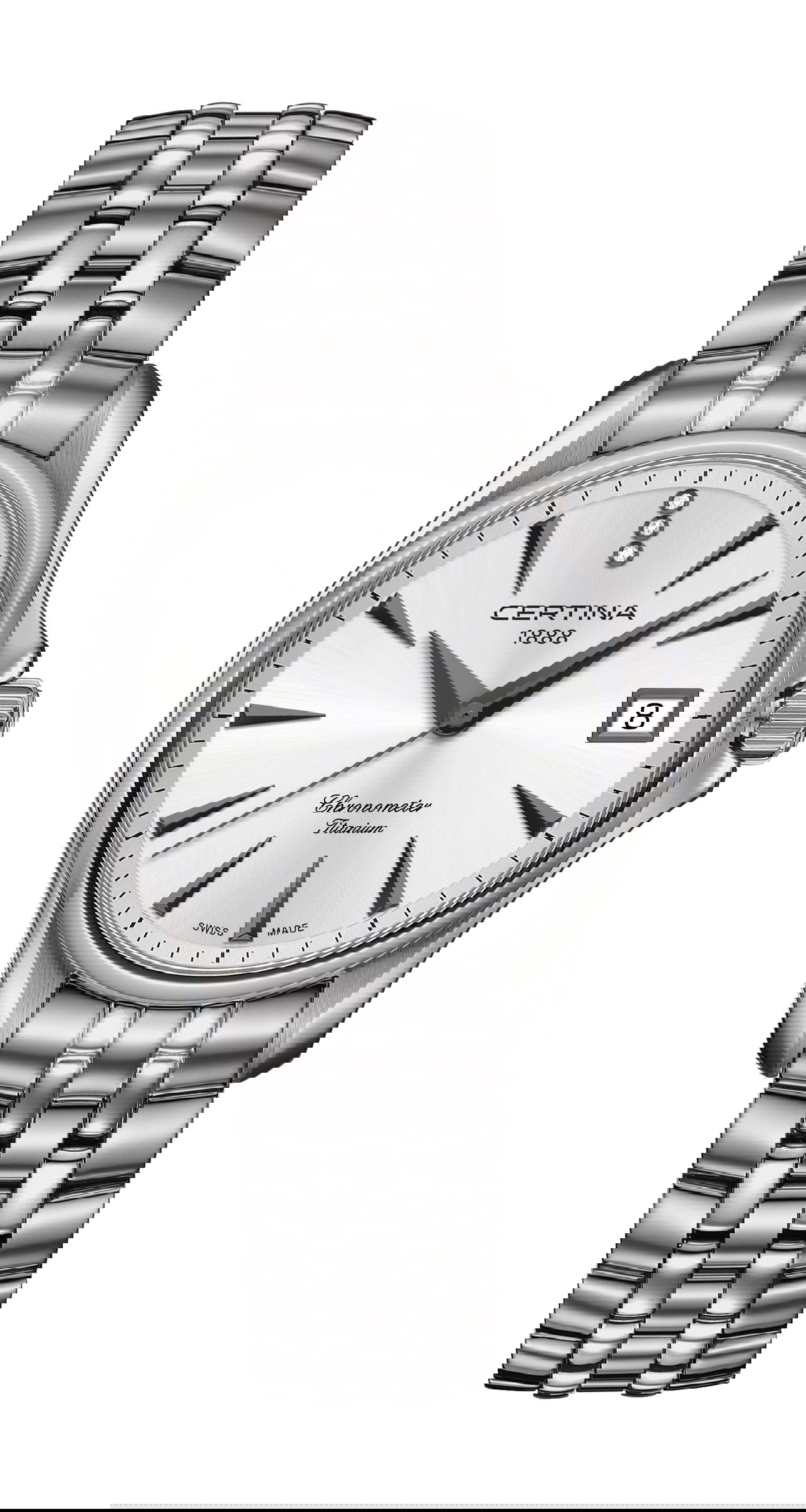 Certina DS Action luxury timepiece - detailed view