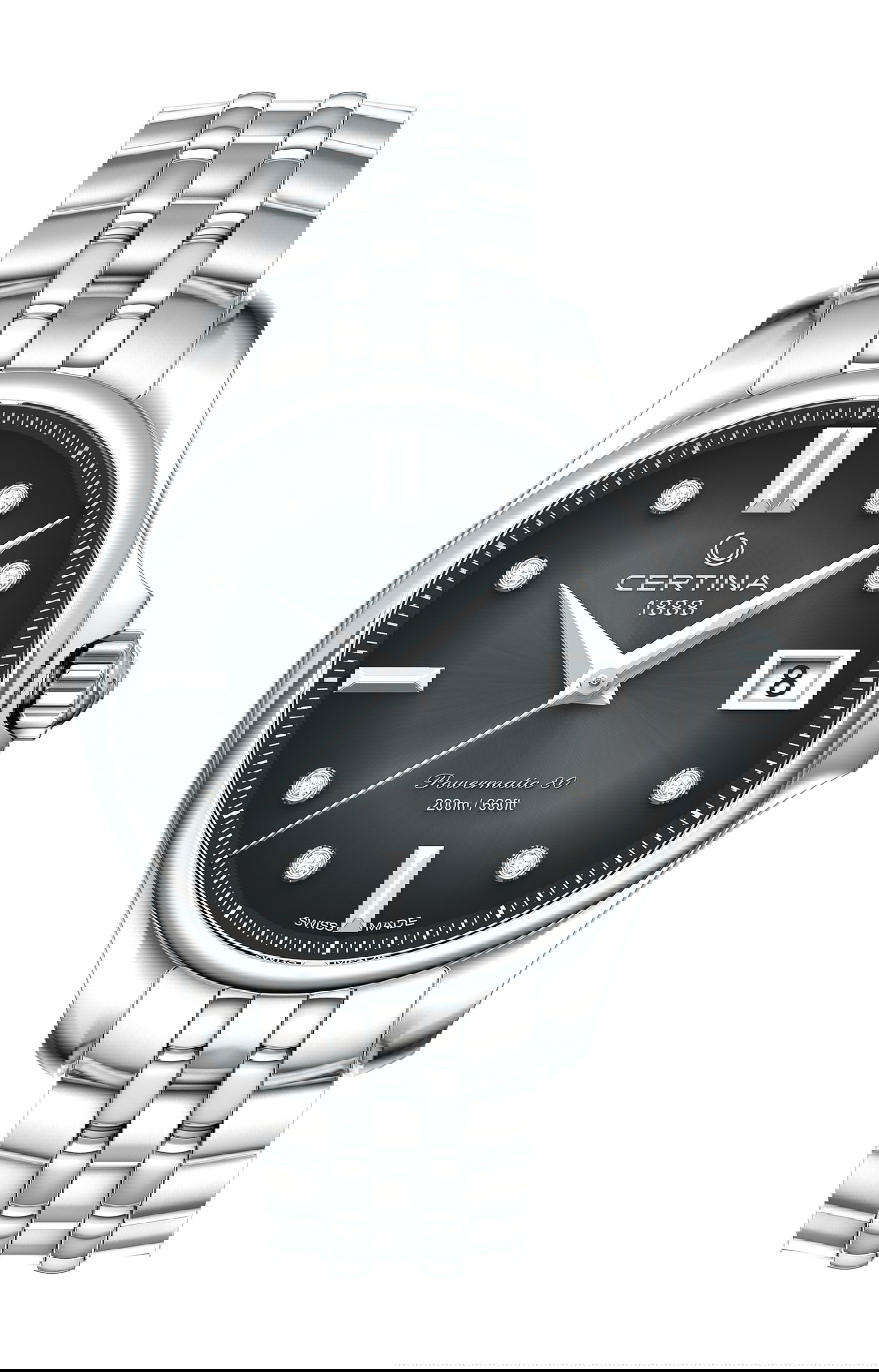 Certina DS Action Lady luxury timepiece - detailed view