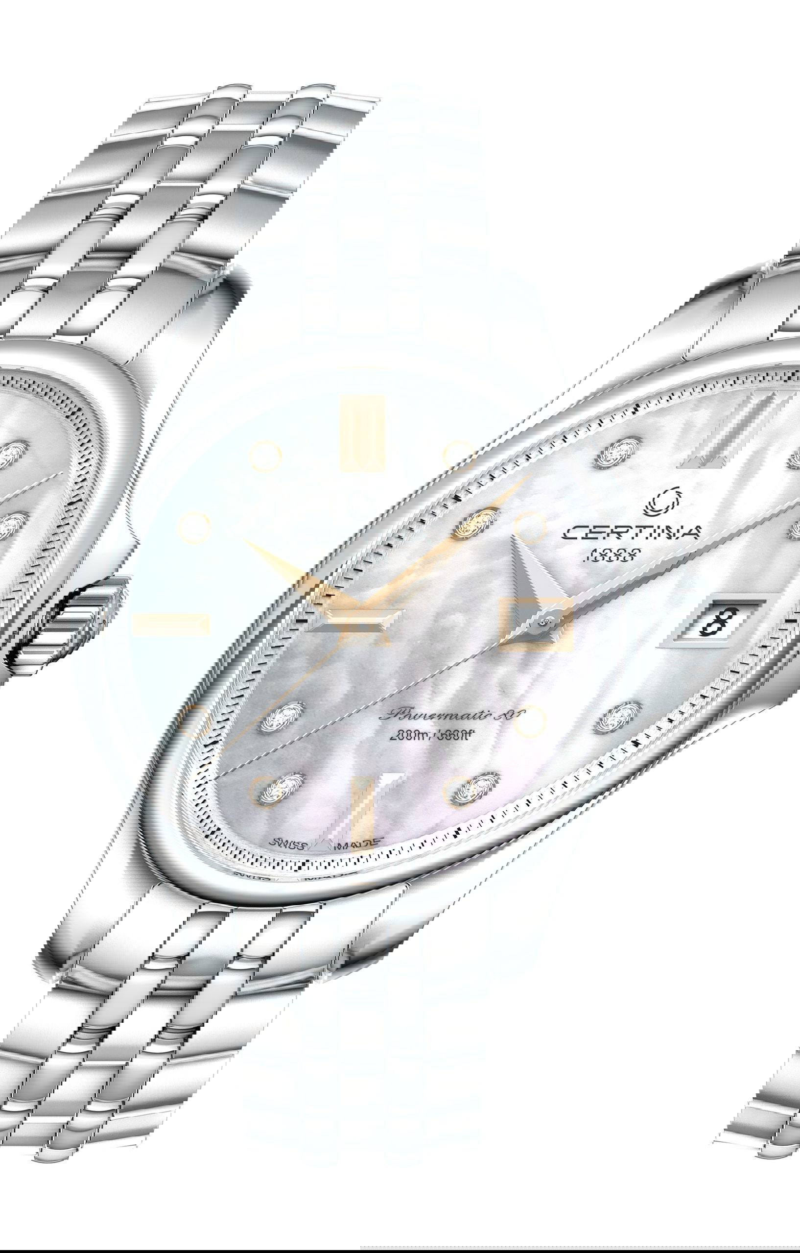 Certina DS Action Lady luxury timepiece - detailed view