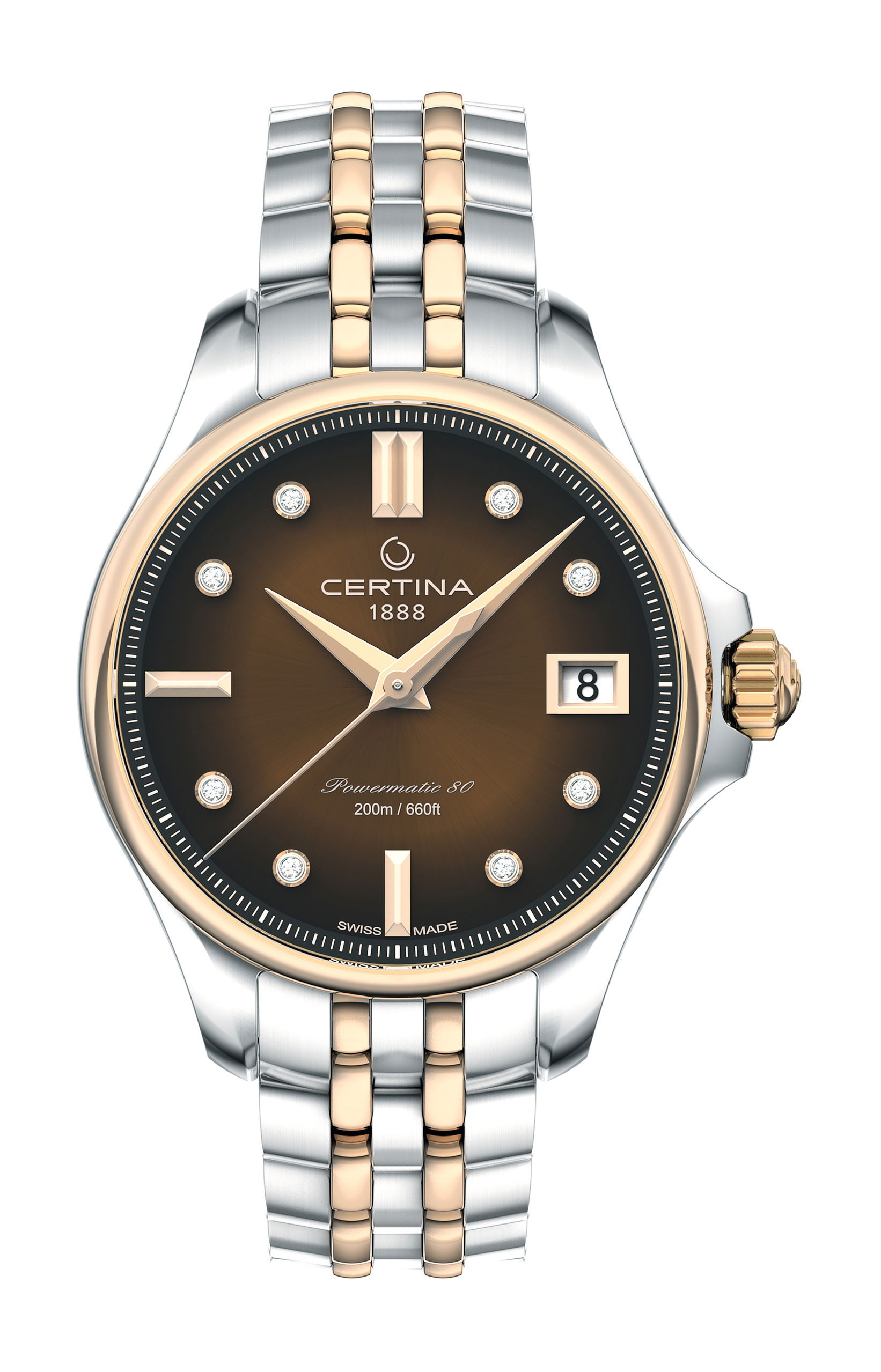 Certina DS Action Lady luxury timepiece - detailed view