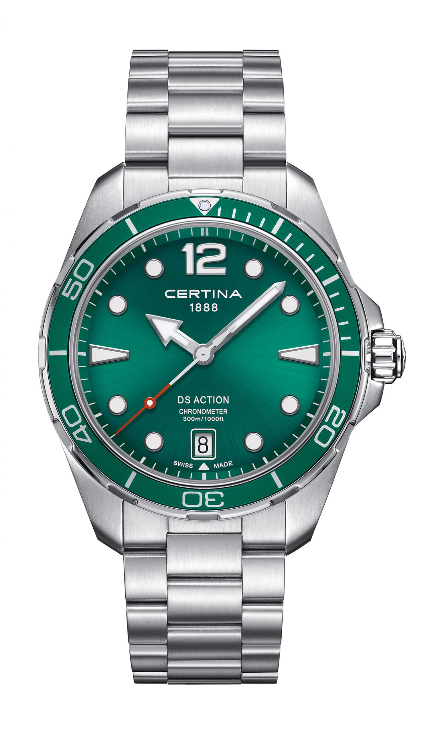 Certina DS Action luxury timepiece - detailed view