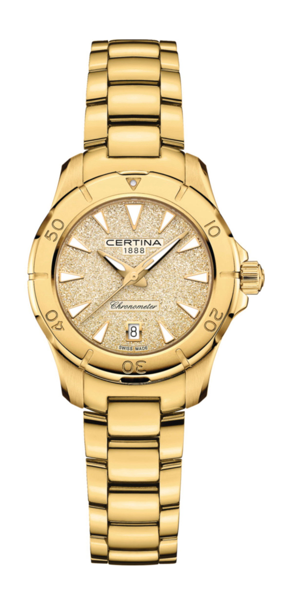 Certina DS Action luxury timepiece - detailed view