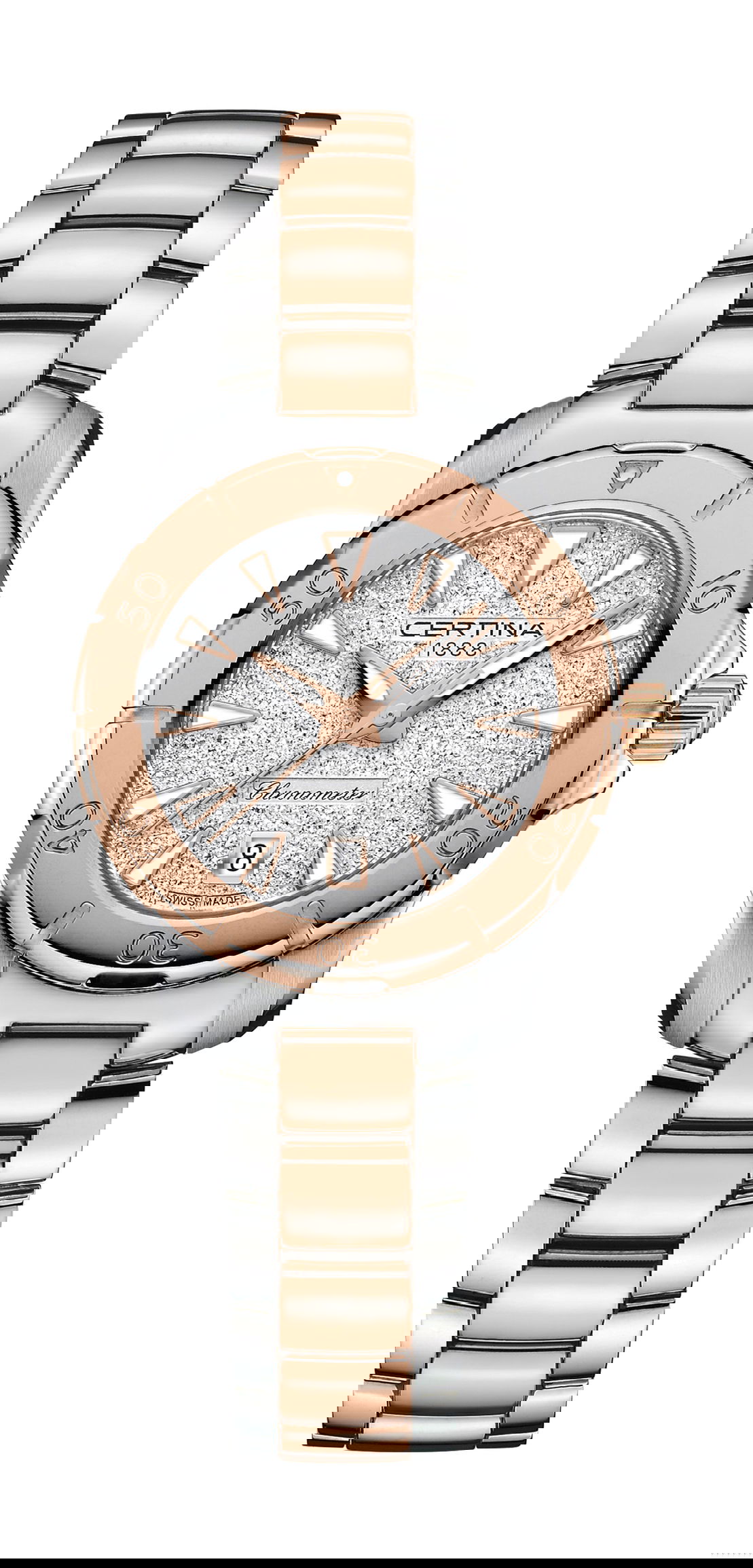 Certina DS Action Lady luxury timepiece - detailed view