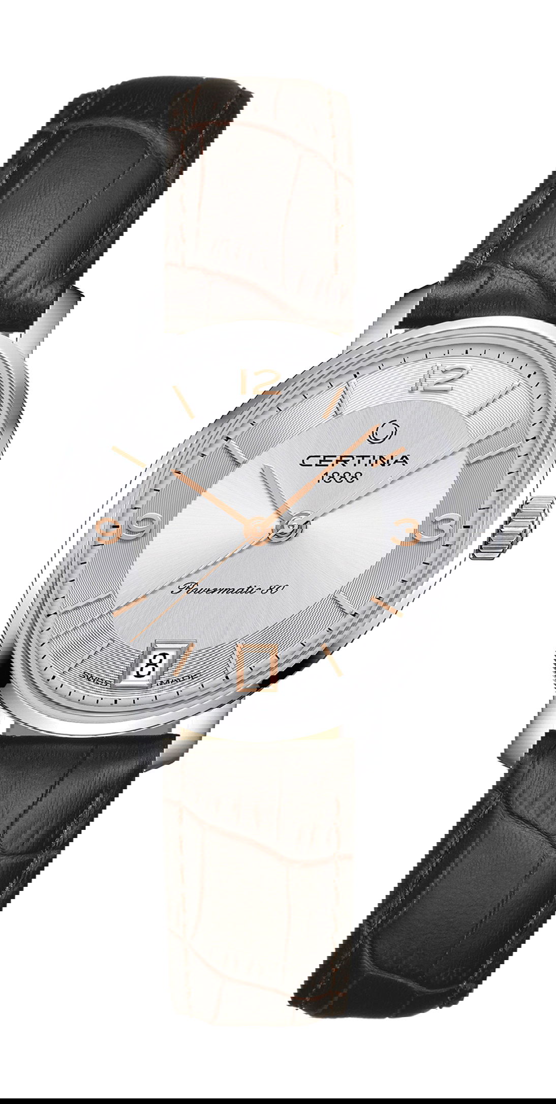 Certina DS Caimano luxury timepiece - detailed view
