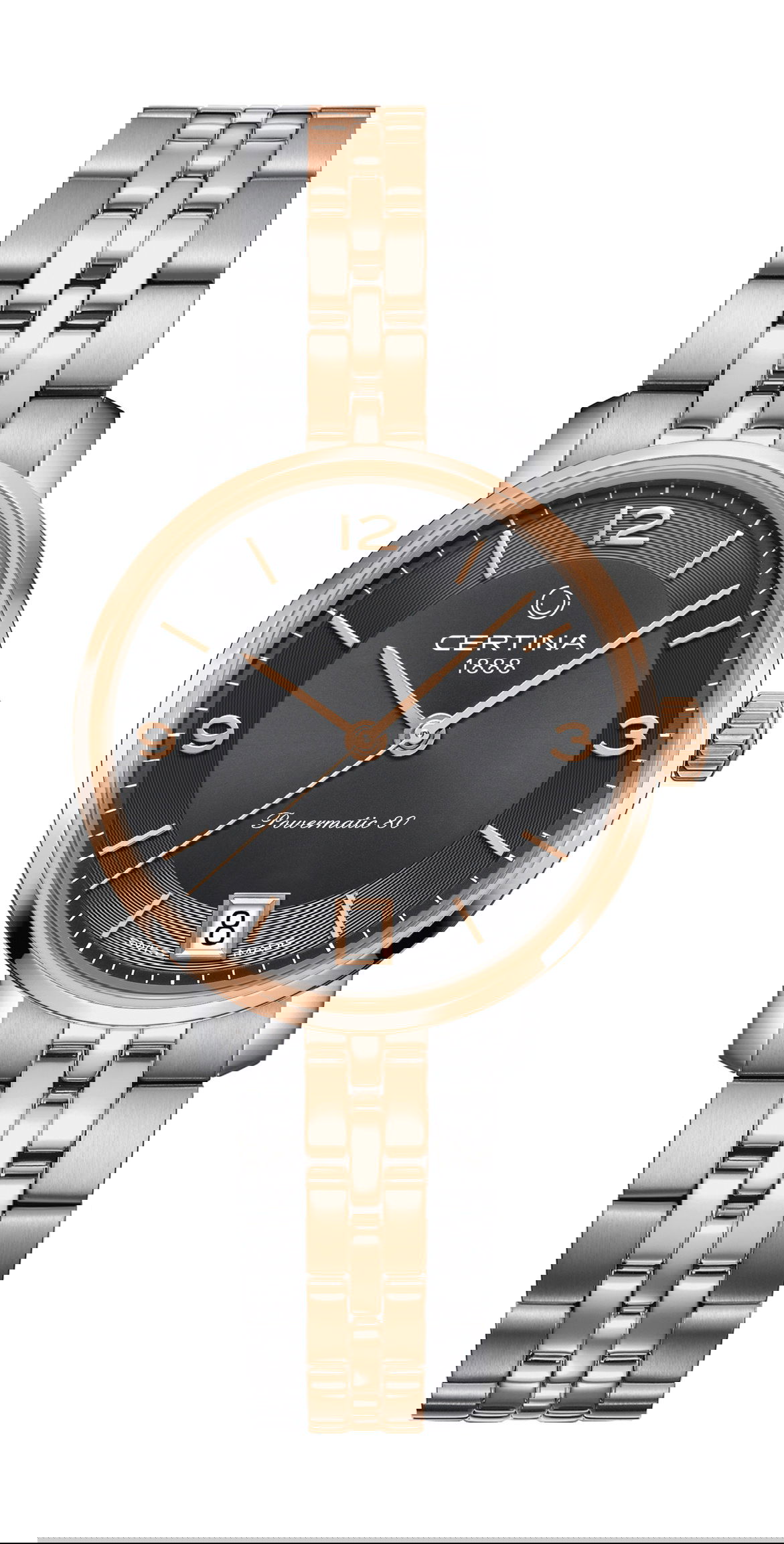 Certina DS Caimano luxury timepiece - detailed view
