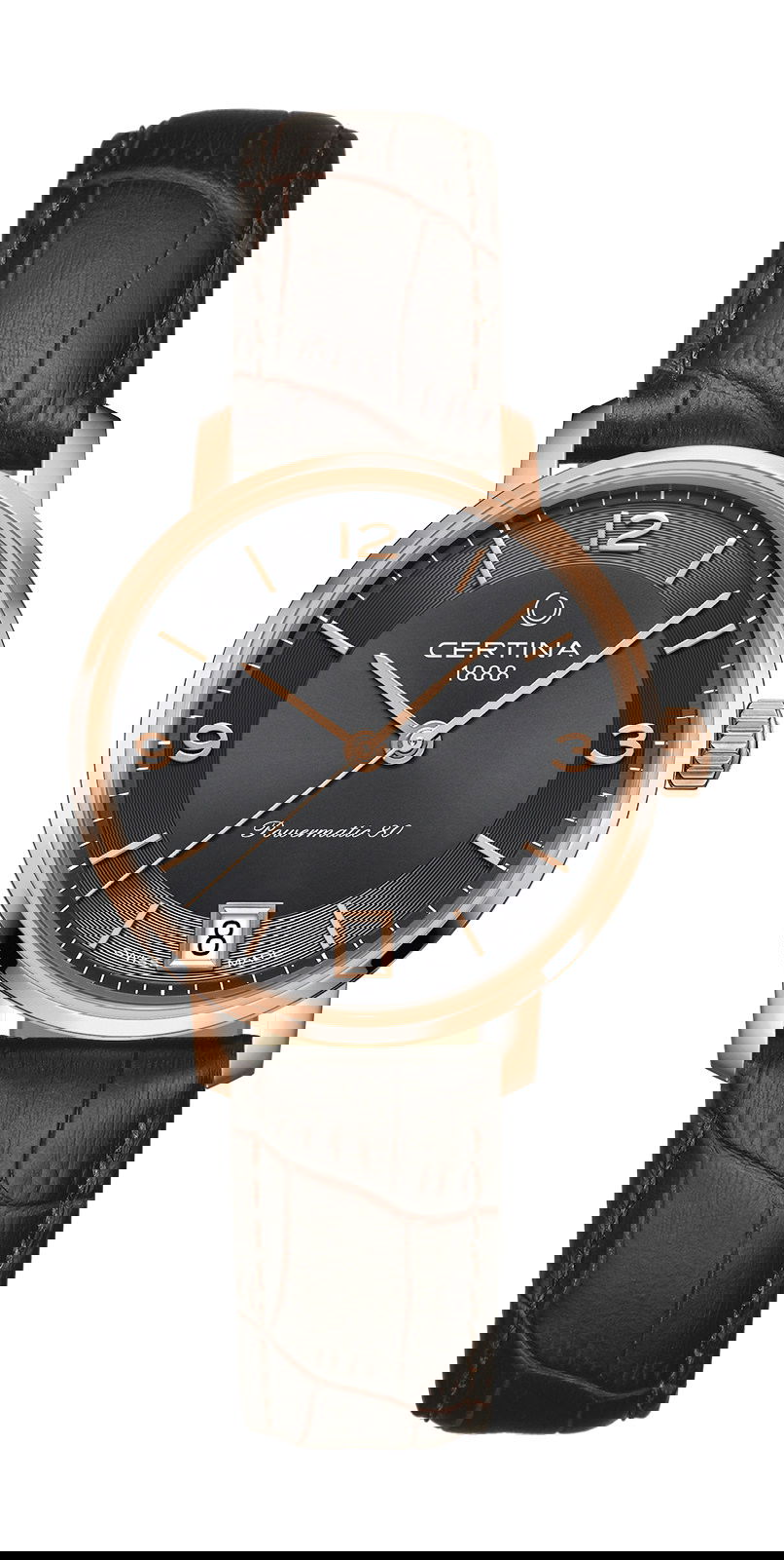 Certina DS Caimano luxury timepiece - detailed view