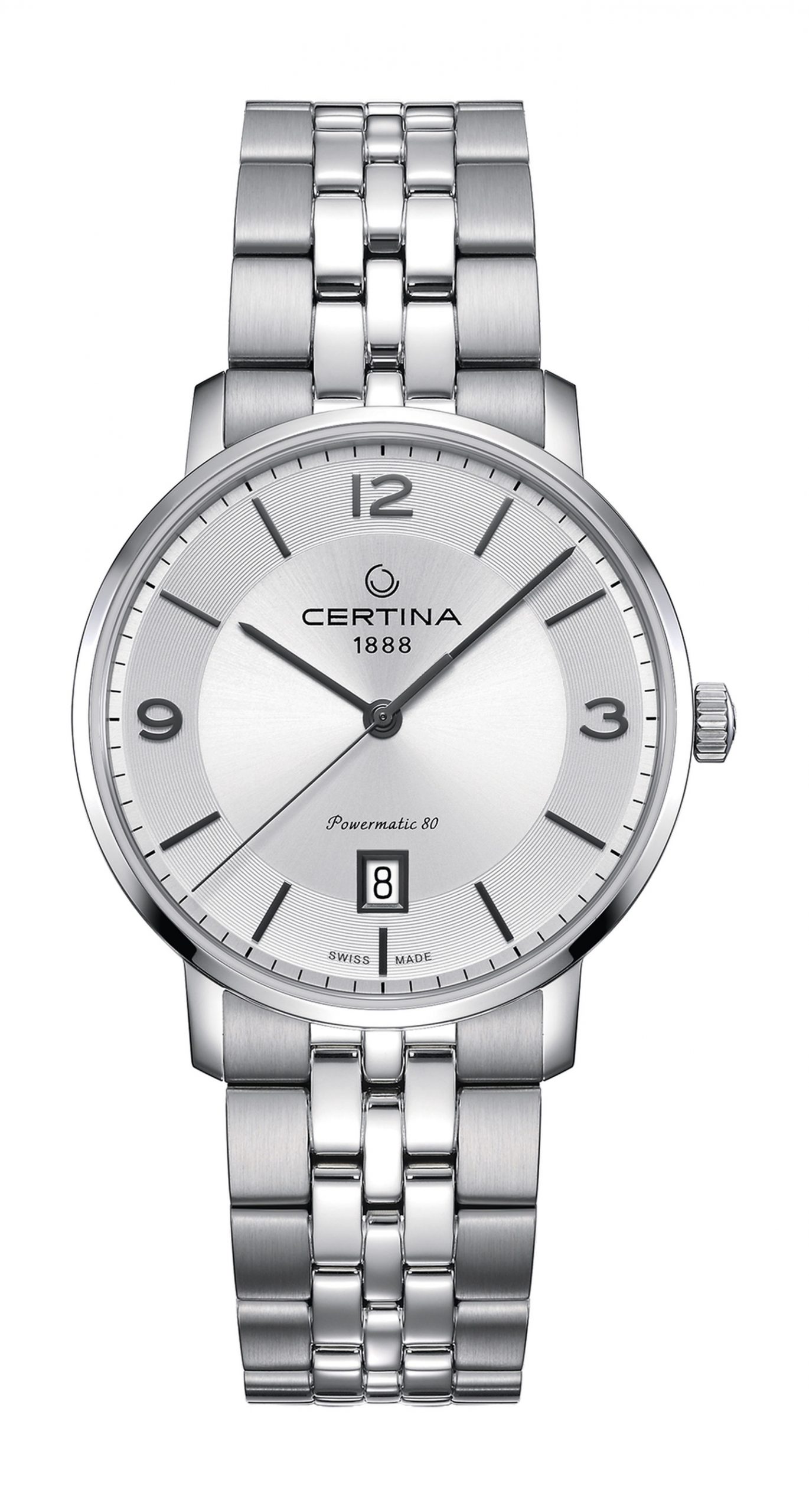 Certina DS Caimano luxury timepiece - detailed view