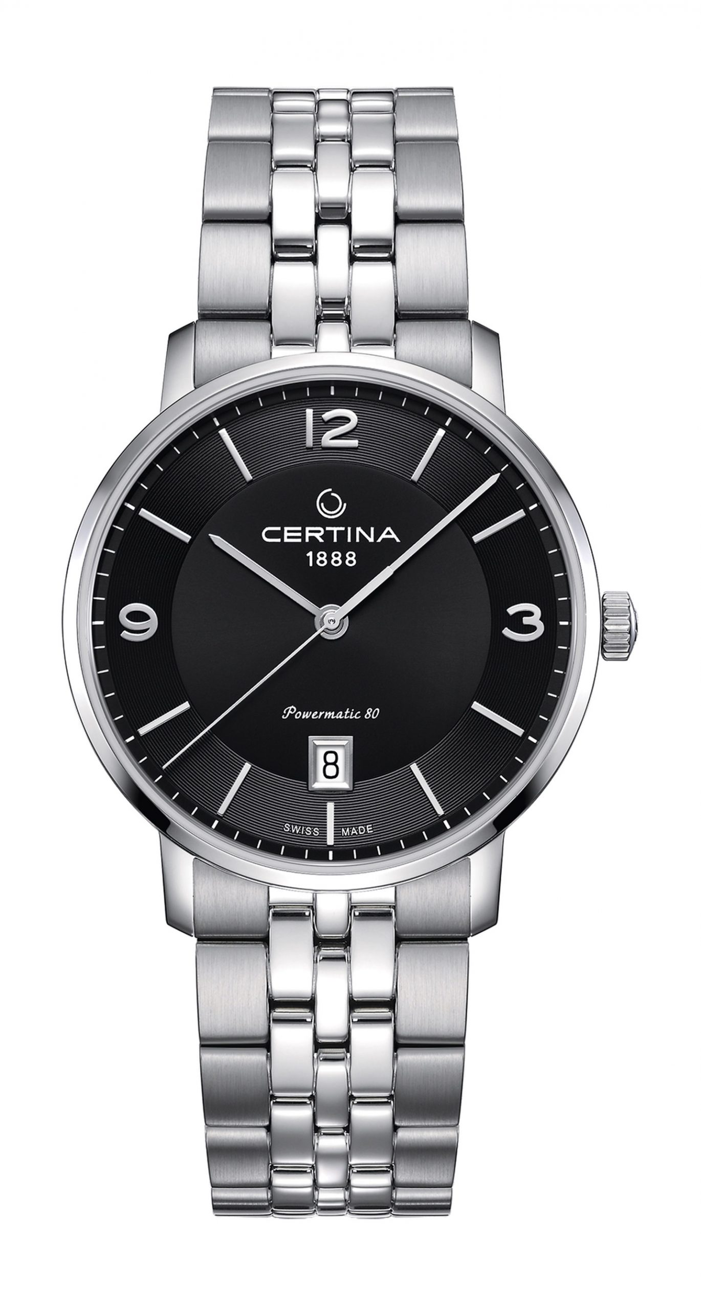 Certina DS Caimano luxury timepiece - detailed view