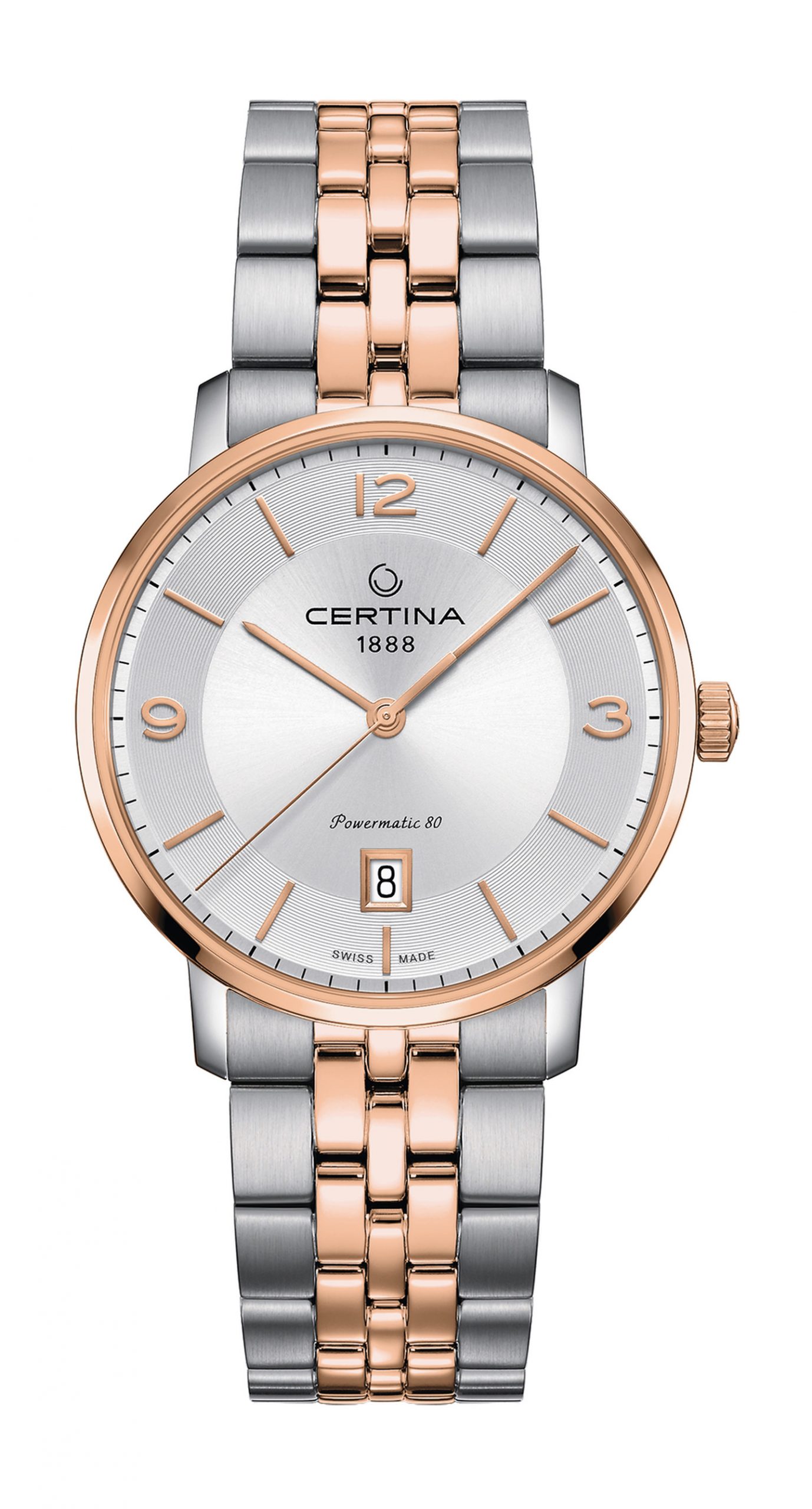 Certina DS Caimano luxury timepiece - detailed view