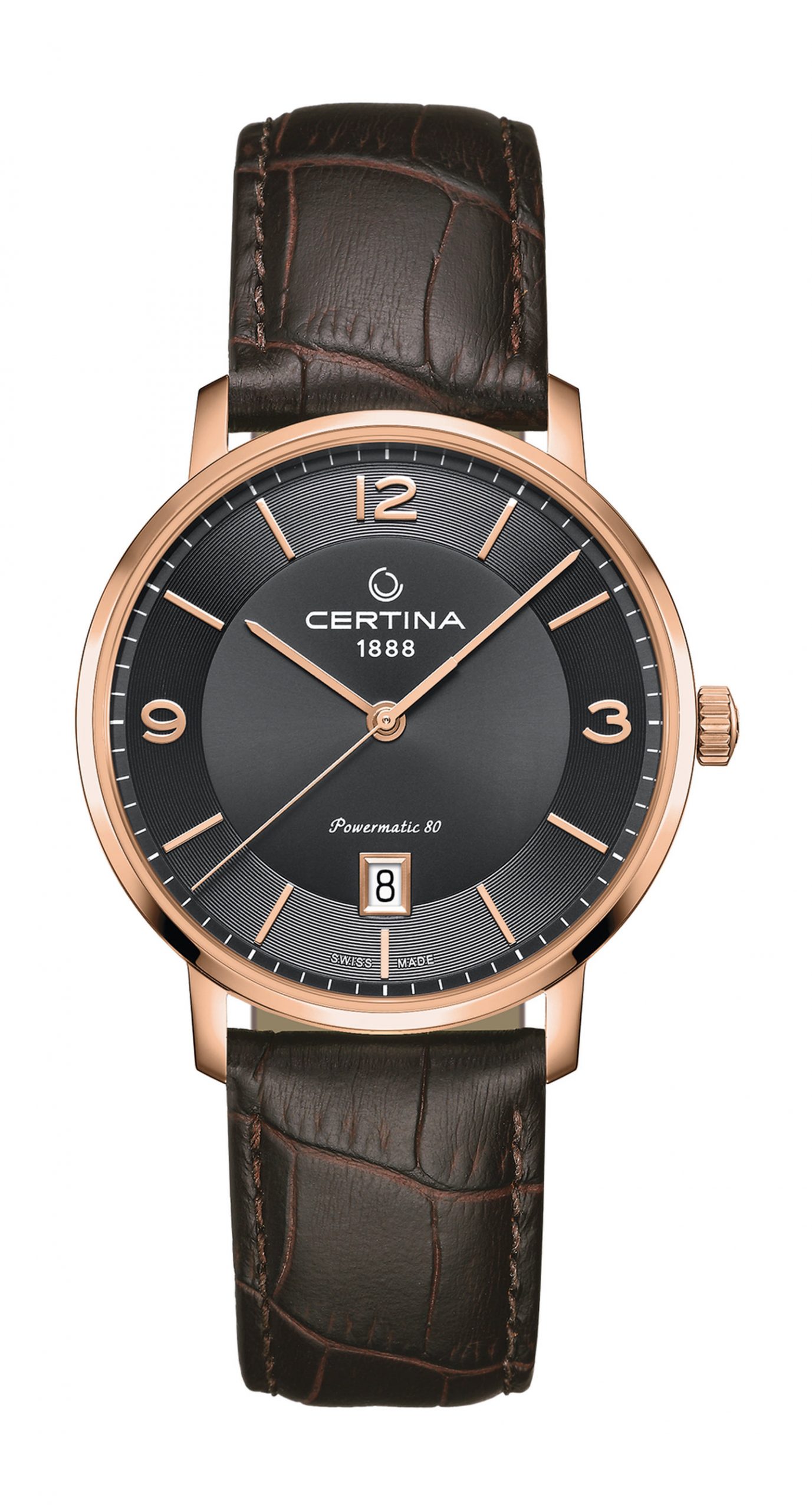 Certina DS Caimano luxury timepiece - detailed view
