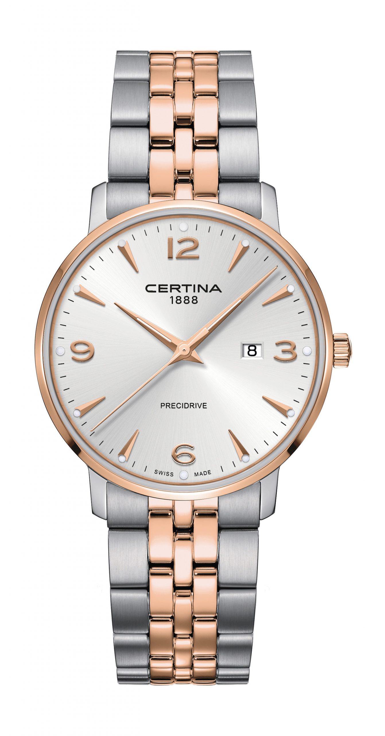 Certina DS Caimano luxury timepiece - detailed view