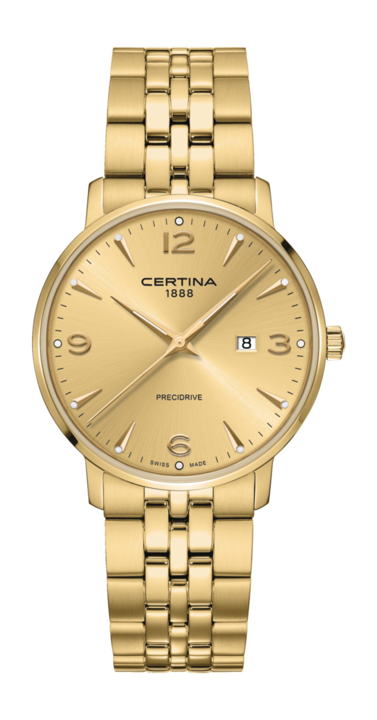 Certina DS Caimano luxury timepiece - detailed view
