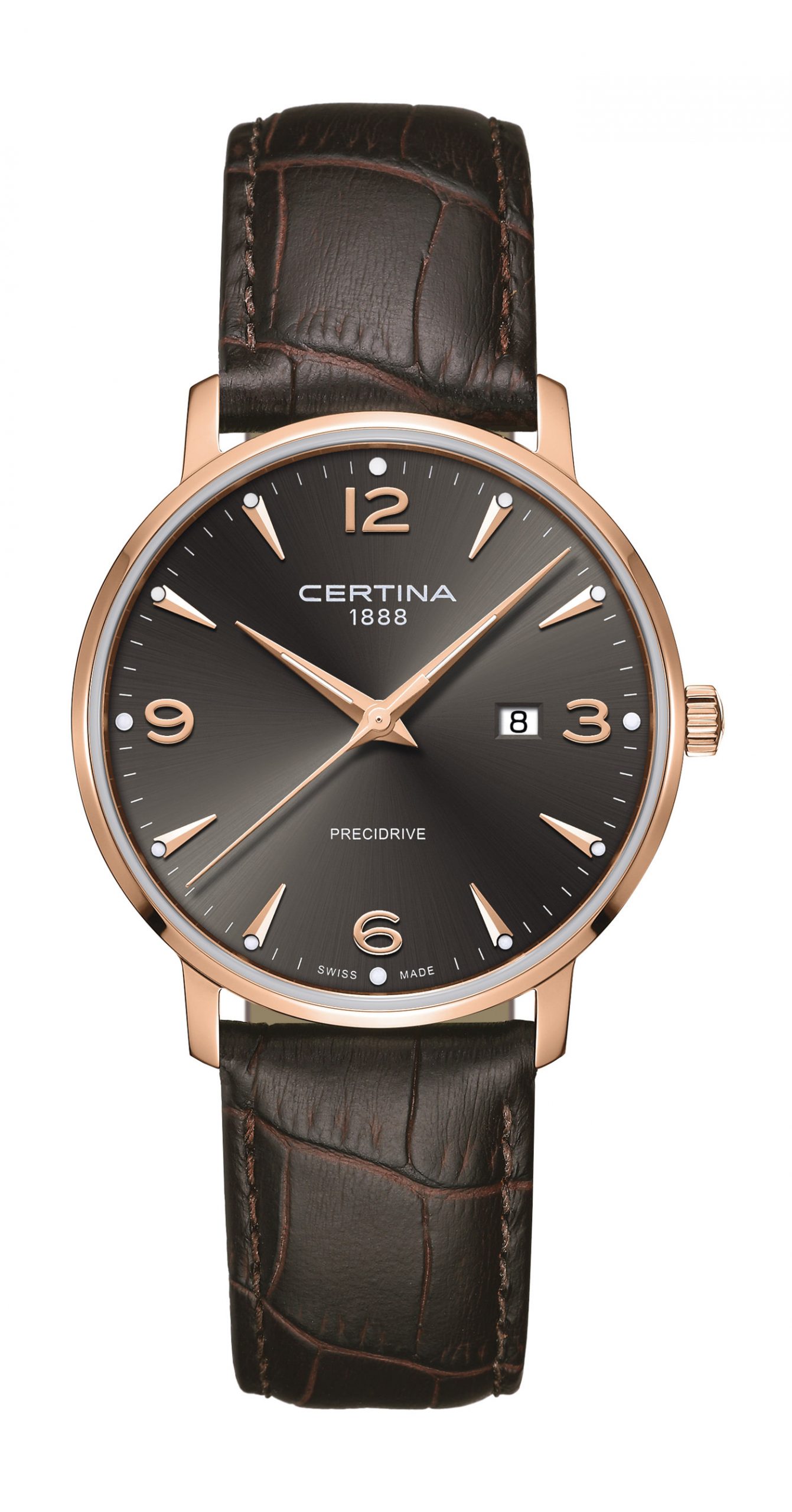 Certina DS Caimano luxury timepiece - detailed view