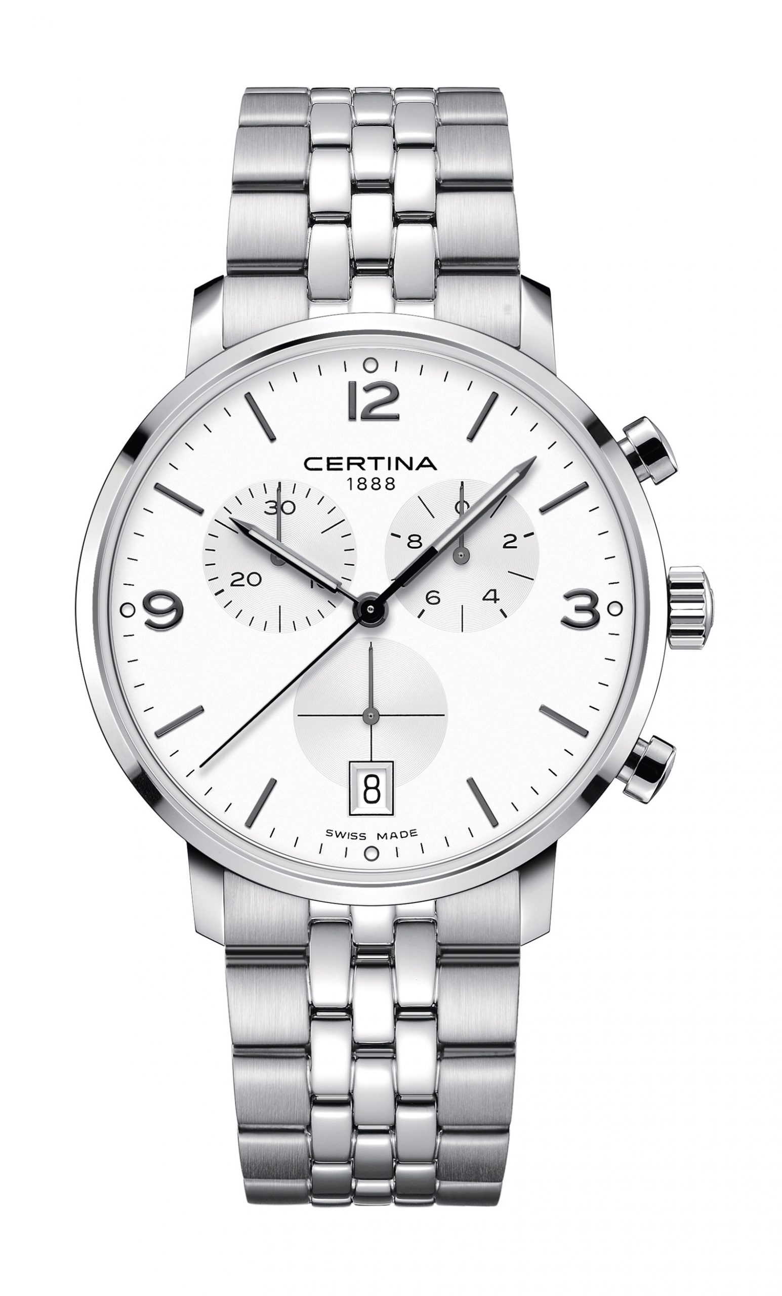 Certina DS Caimano luxury timepiece - detailed view