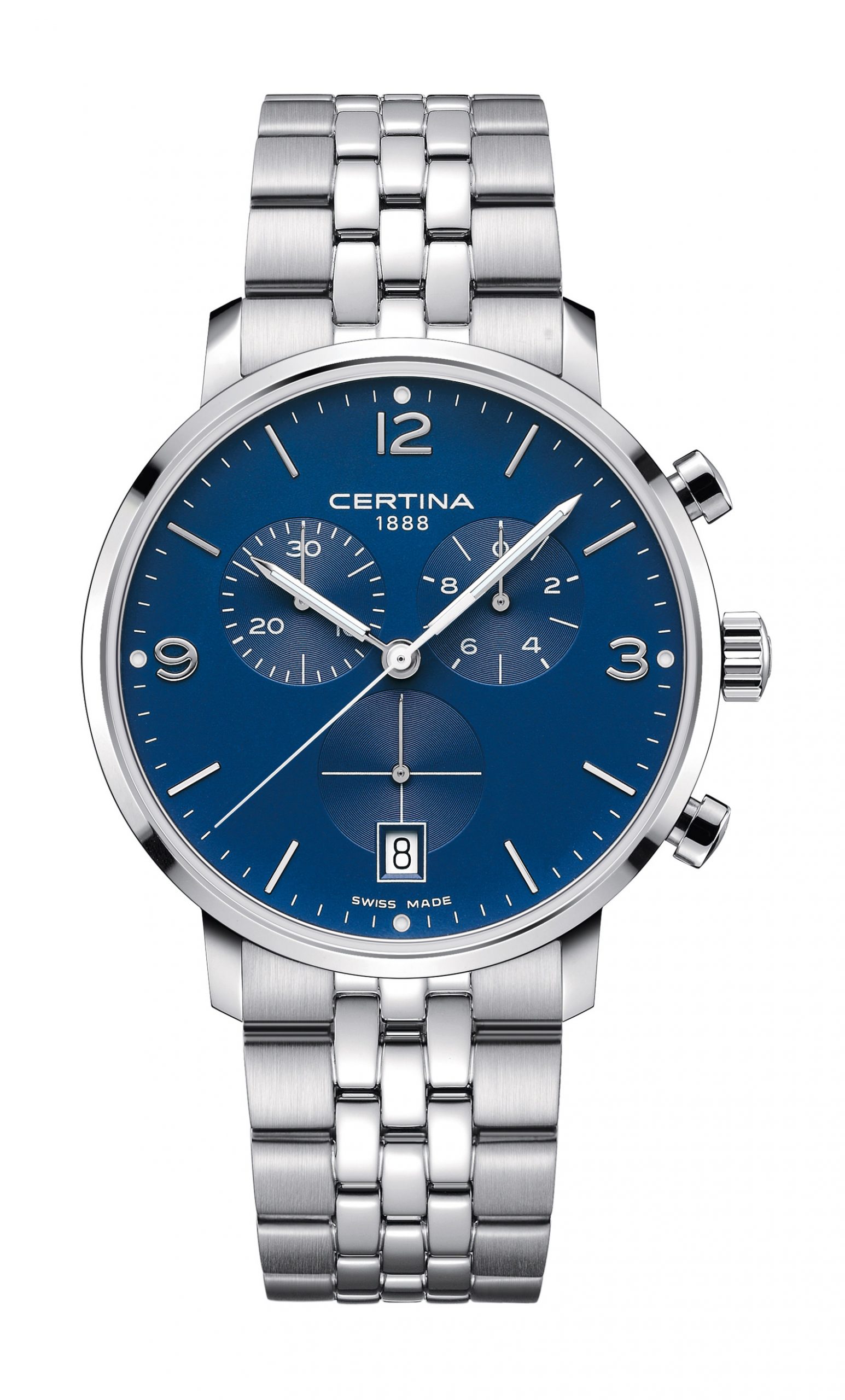 Certina DS Caimano luxury timepiece - detailed view
