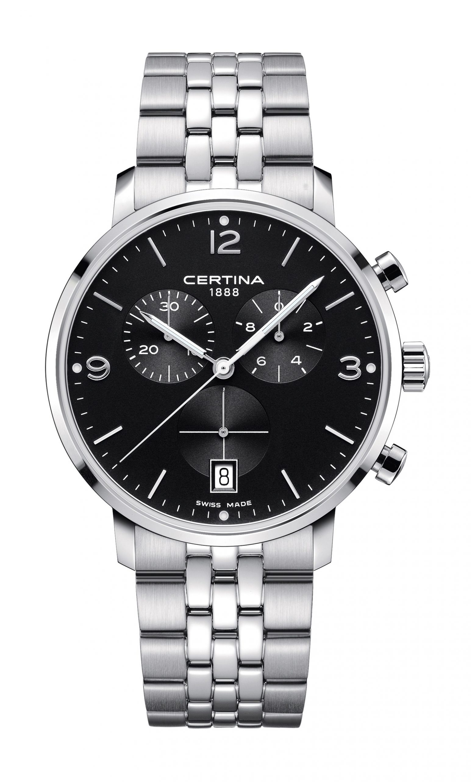 Certina DS Caimano luxury timepiece - detailed view