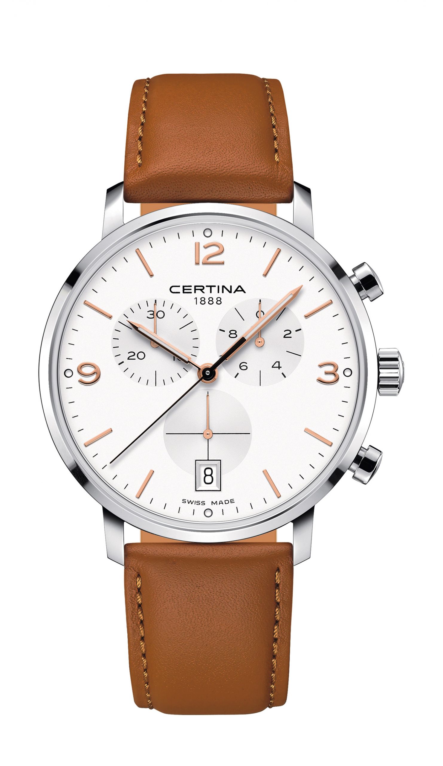 Certina DS Caimano luxury timepiece - detailed view