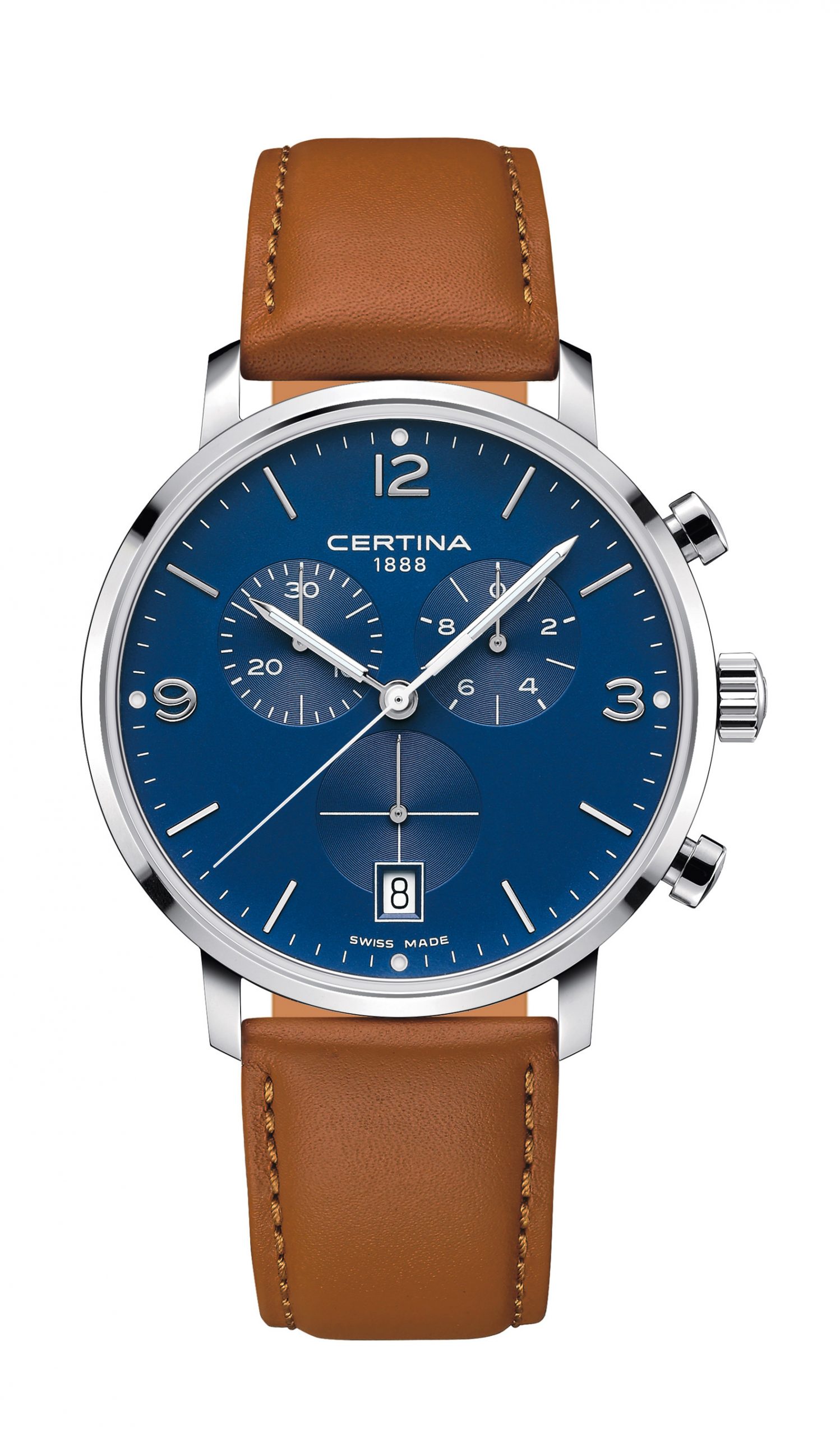 Certina DS Caimano luxury timepiece - detailed view
