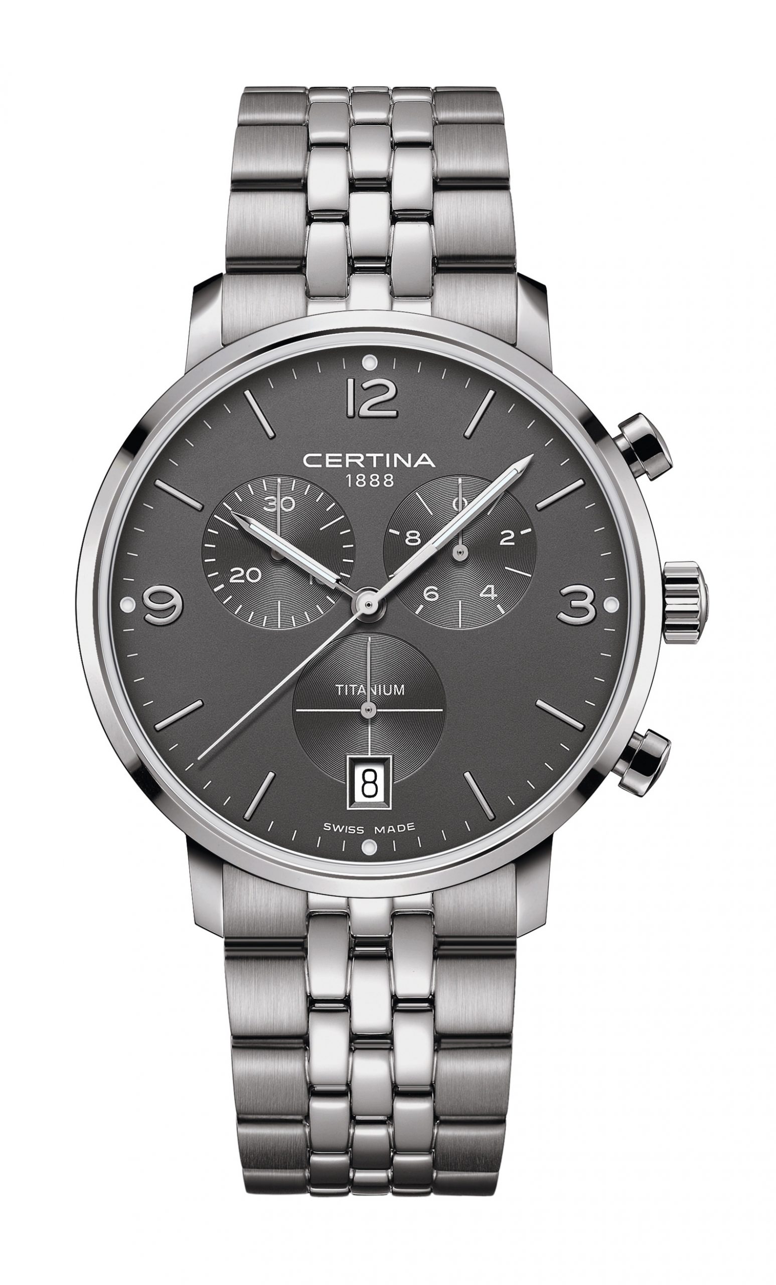 Certina DS Caimano luxury timepiece - detailed view