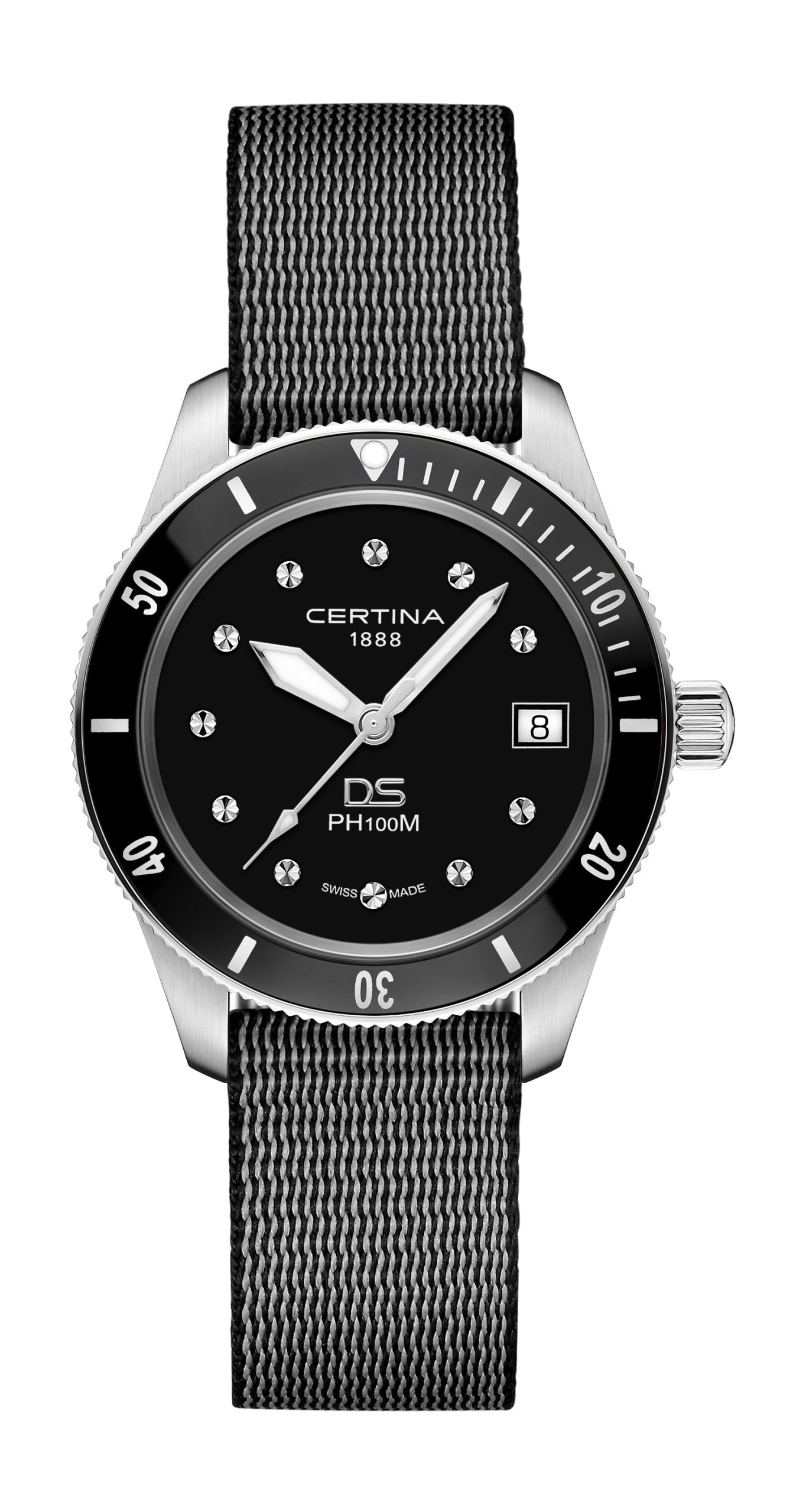 Certina DS PH100M Lady luxury timepiece - detailed view