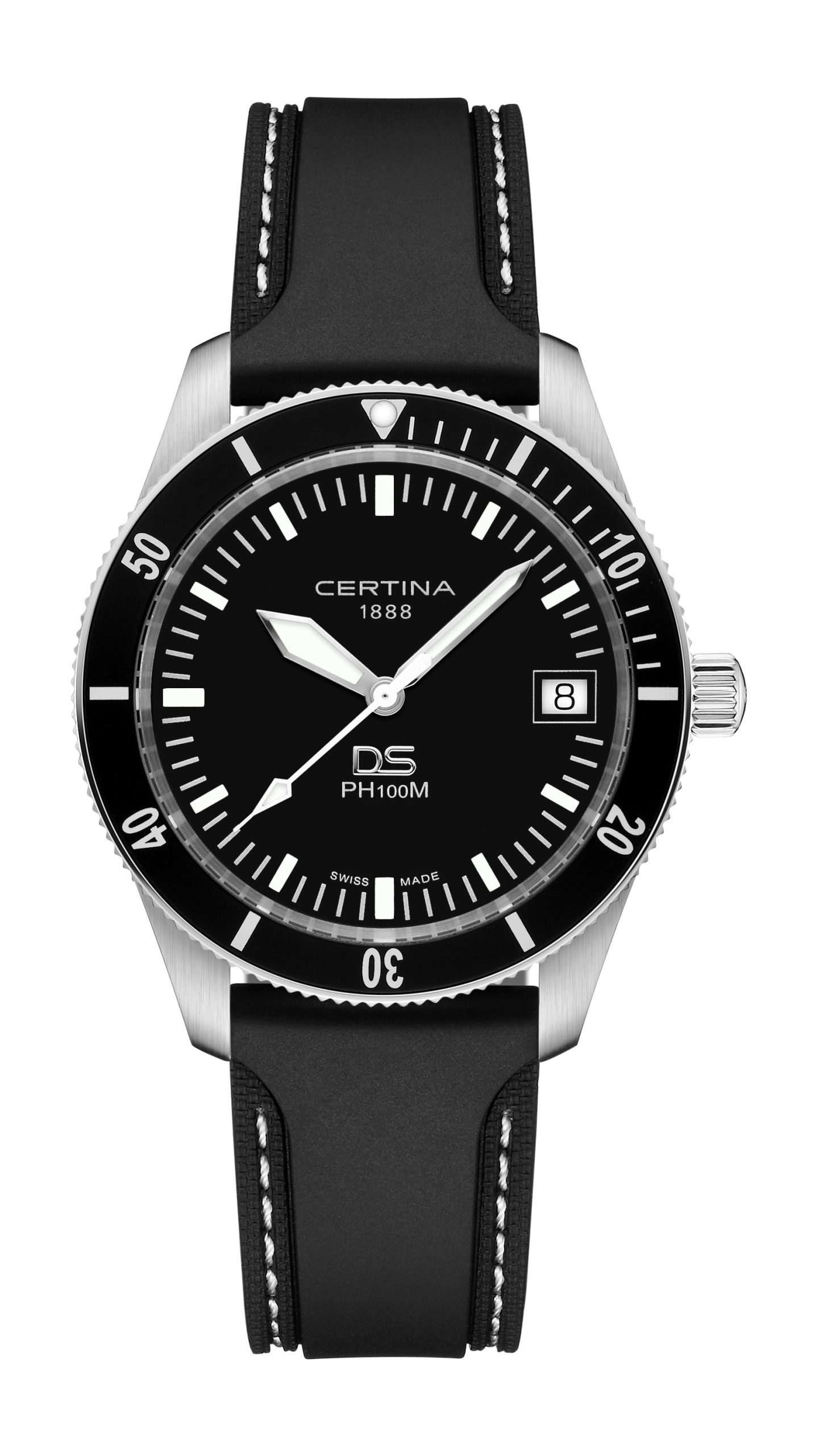 Certina DS PH100M Lady luxury timepiece - detailed view