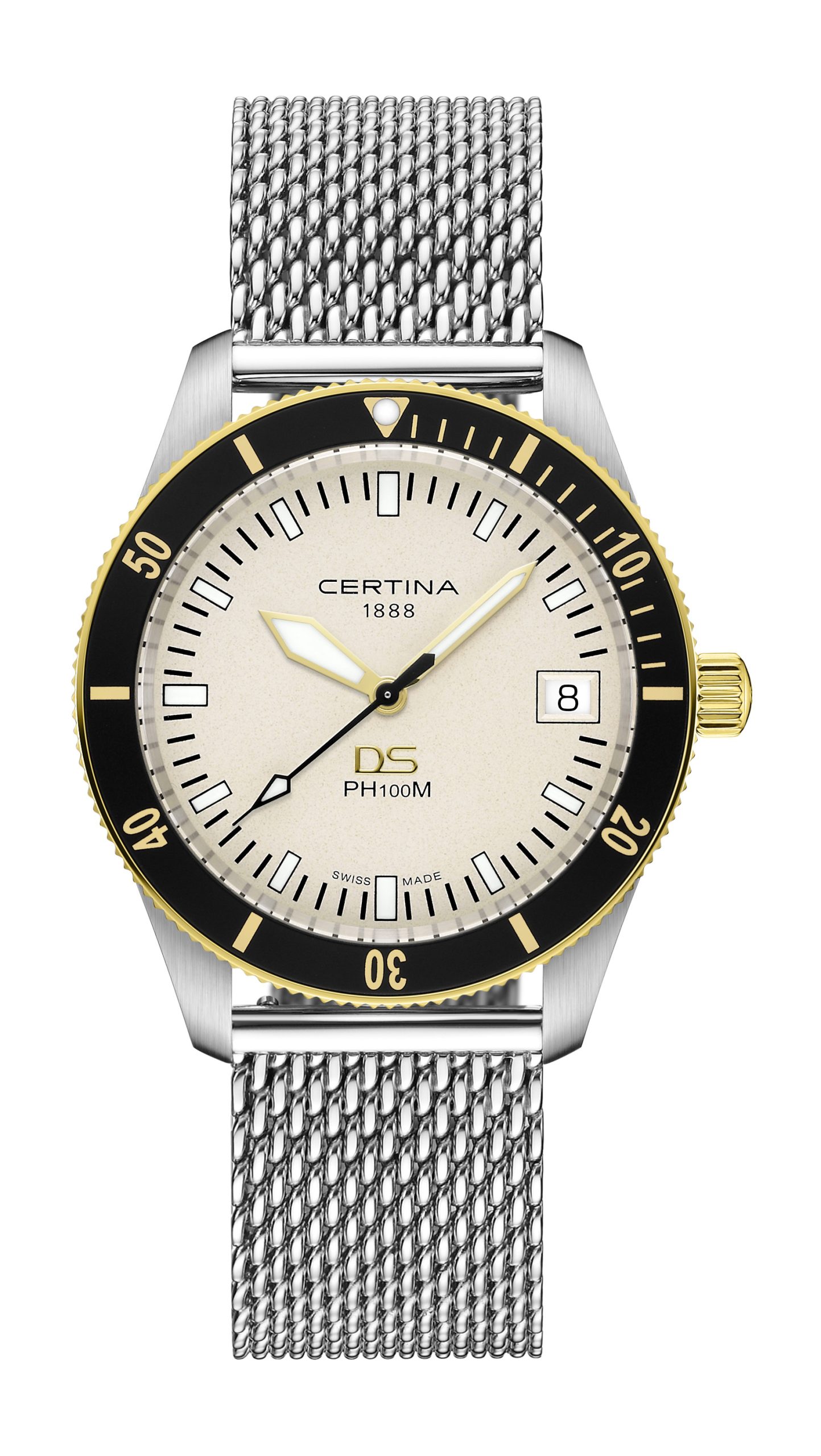 Certina DS PH100M Lady luxury timepiece - detailed view