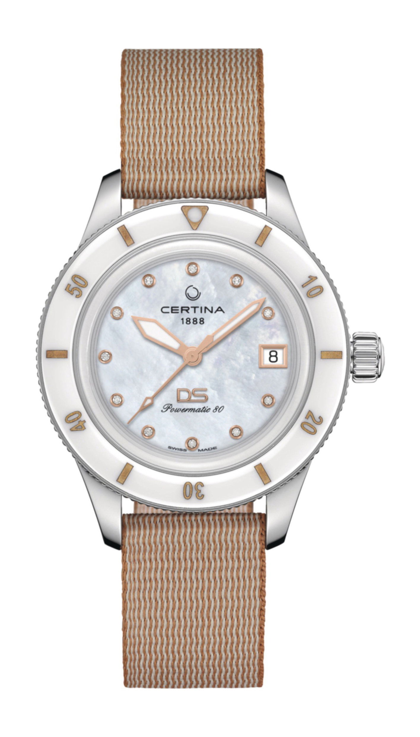 Certina DS PH200M Lady luxury timepiece - detailed view