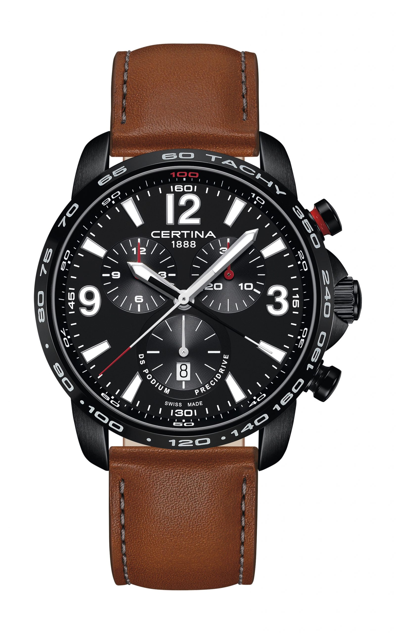 Certina DS Podium luxury timepiece - detailed view