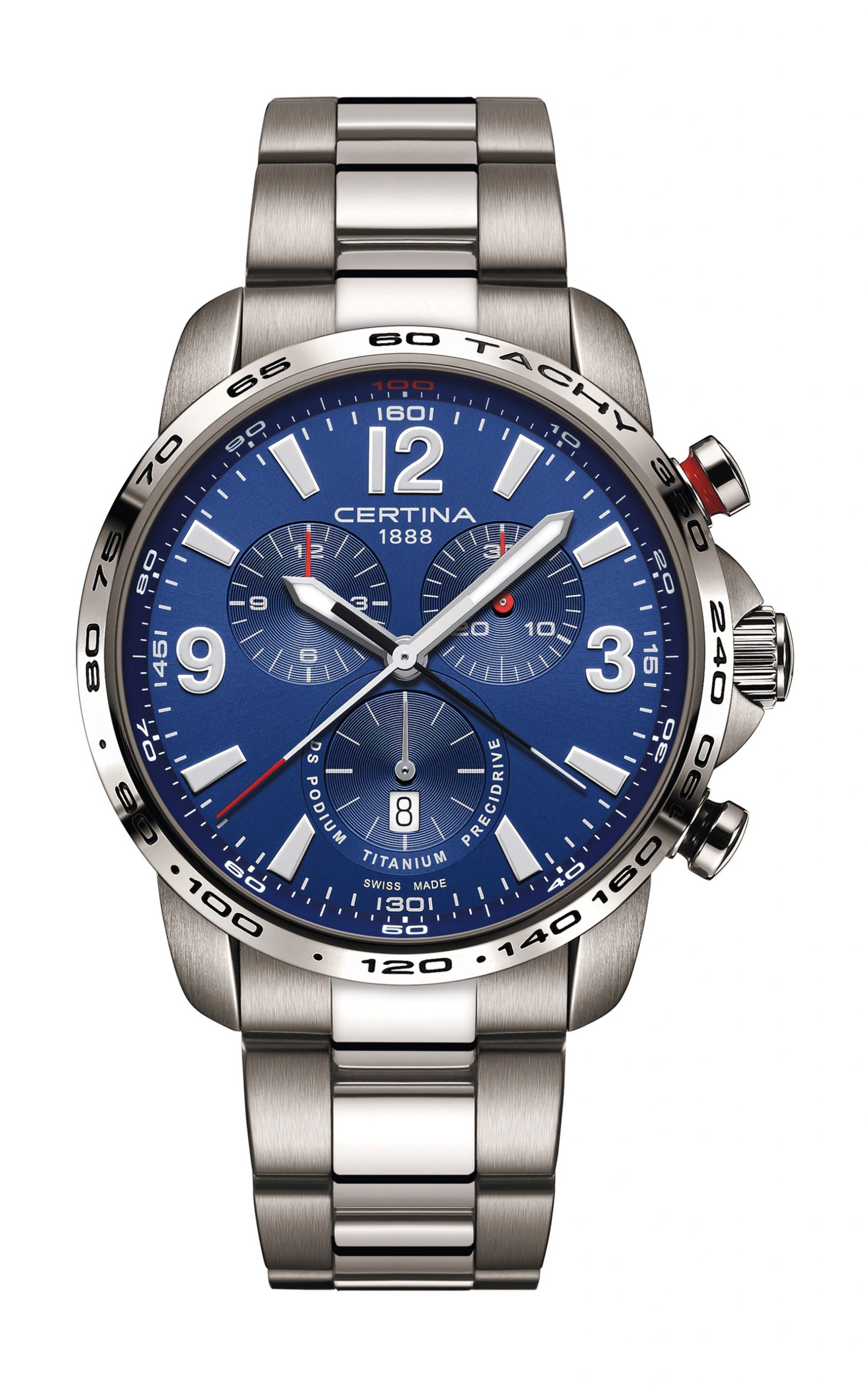 Certina DS Podium luxury timepiece - detailed view