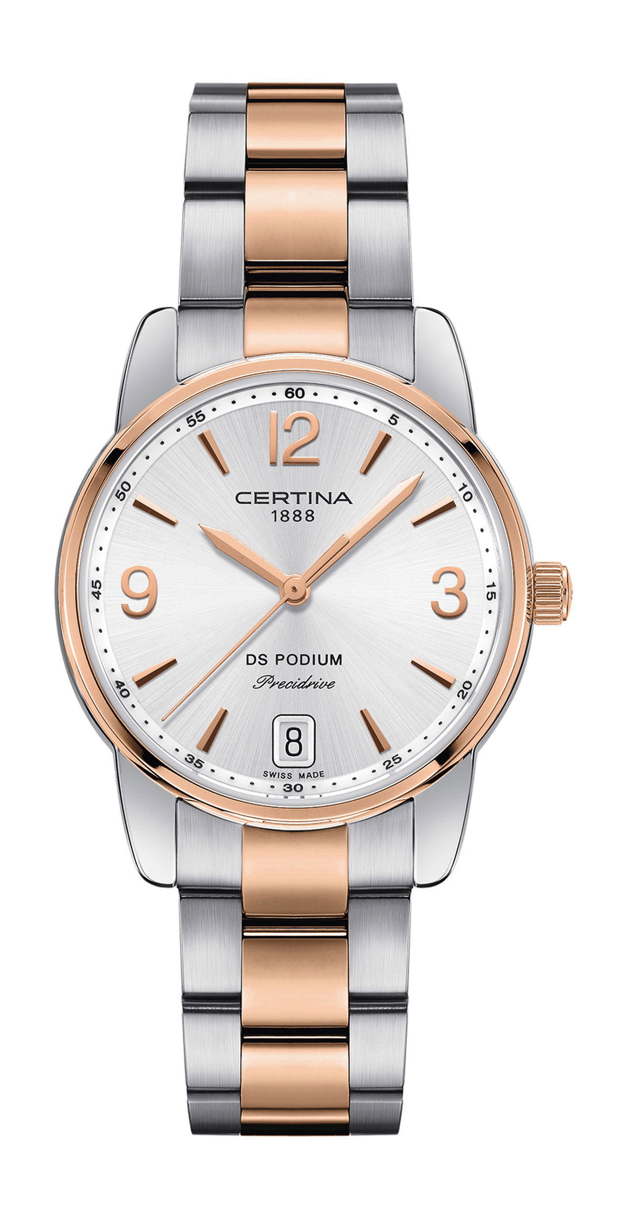 Certina DS Podium luxury timepiece - detailed view