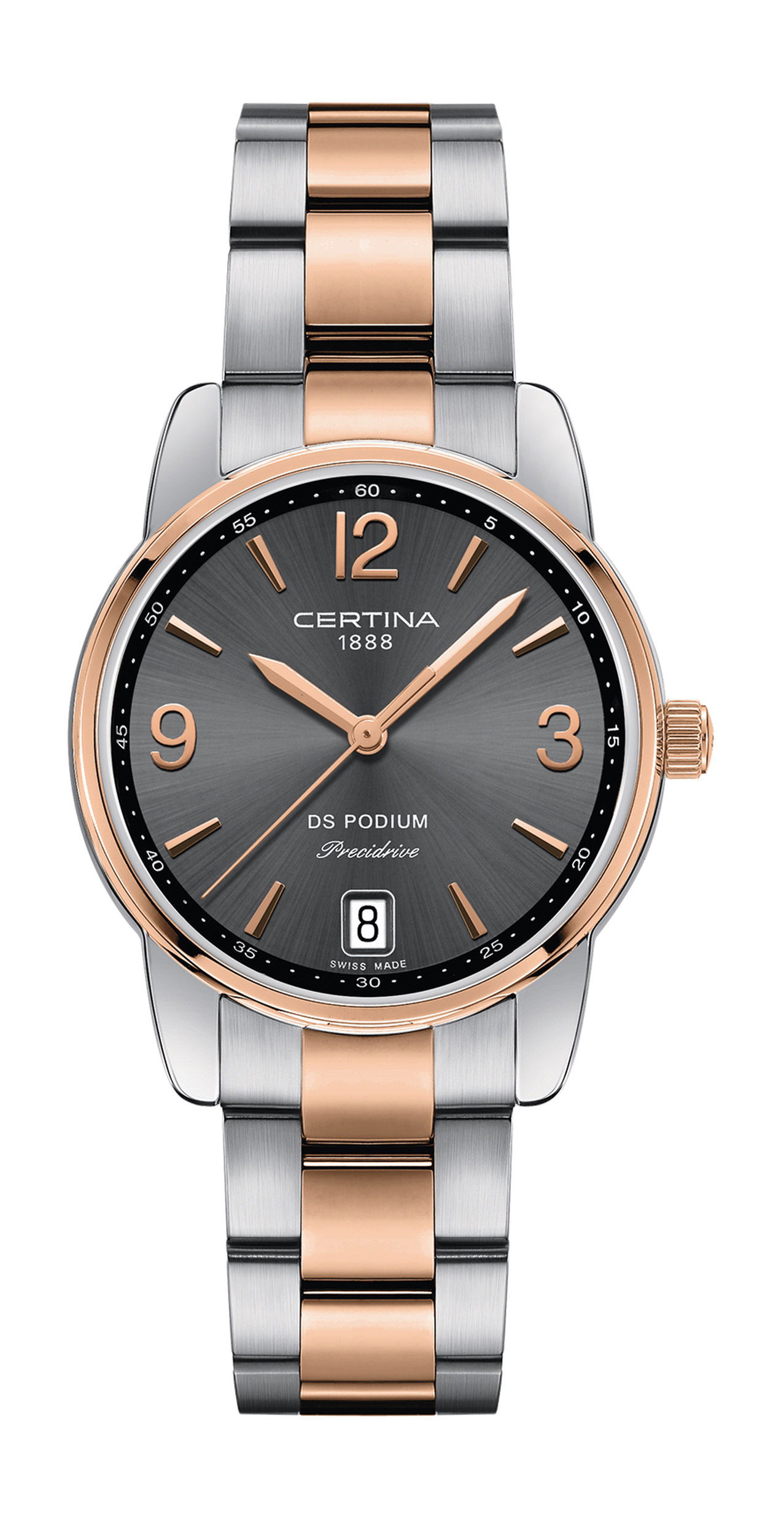Certina DS Podium luxury timepiece - detailed view