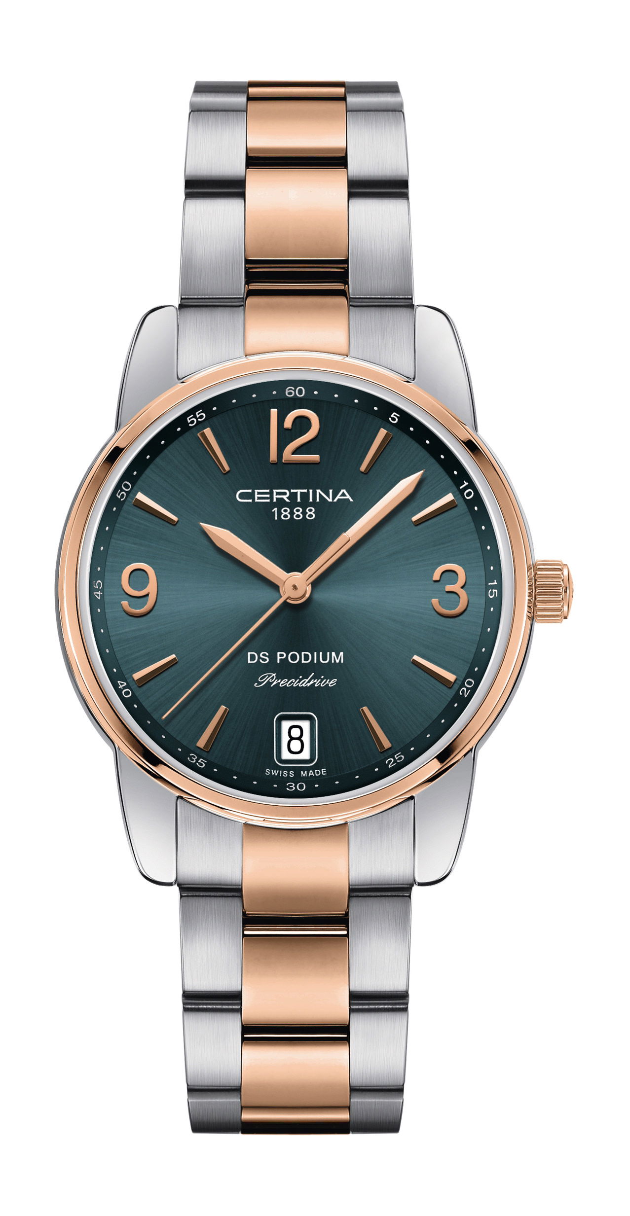Certina DS Podium luxury timepiece - detailed view