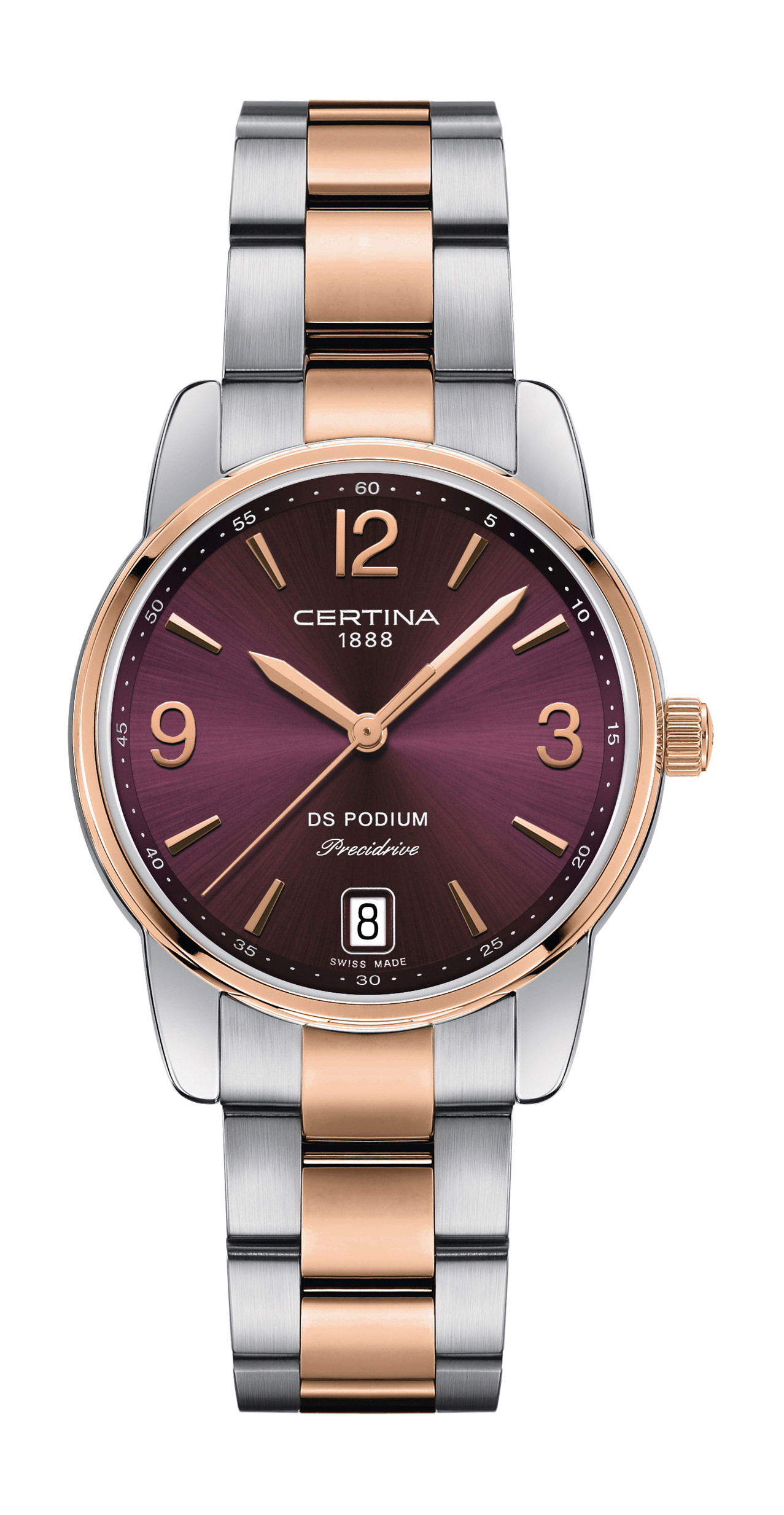 Certina DS Podium luxury timepiece - detailed view
