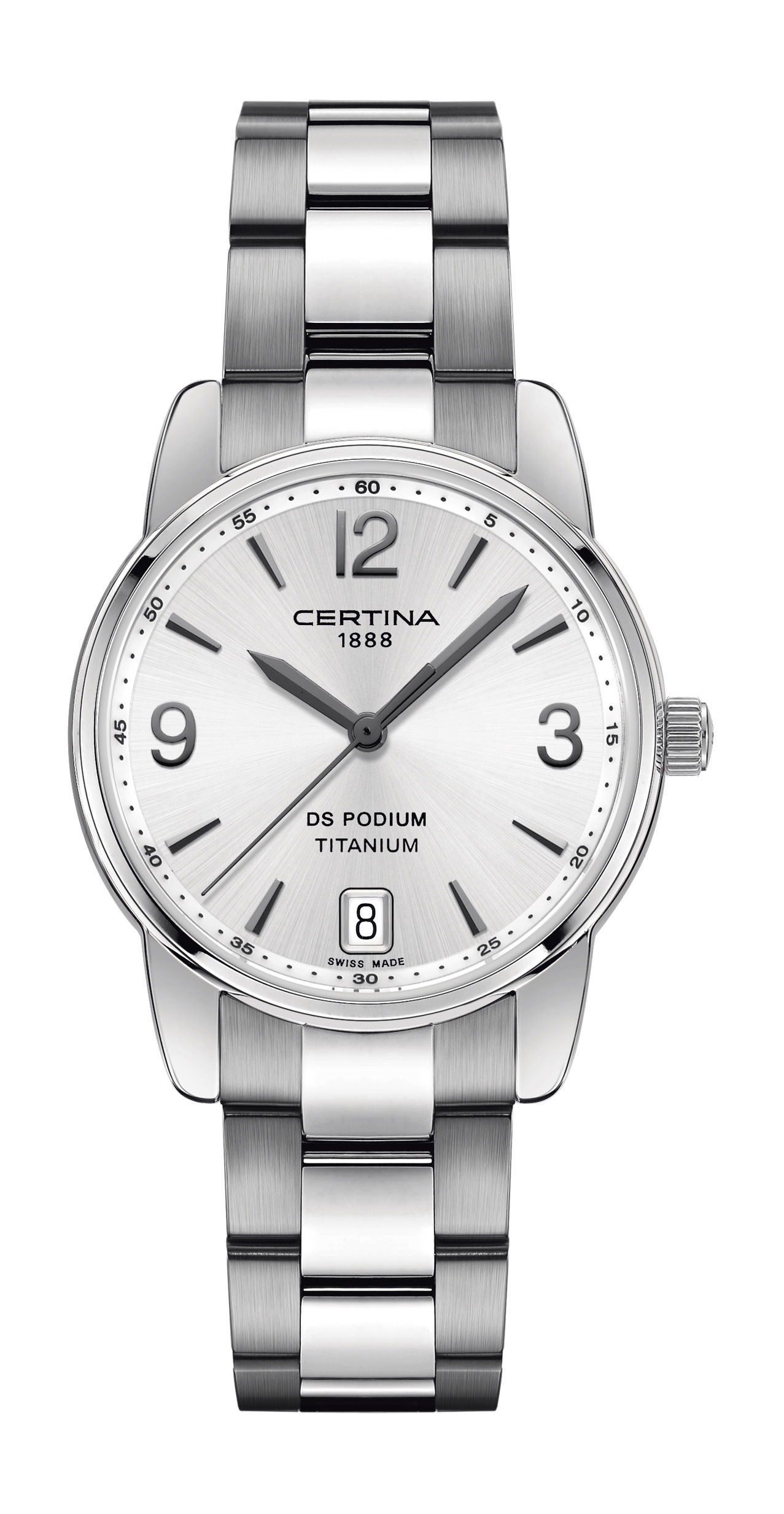 Certina DS Podium luxury timepiece - detailed view