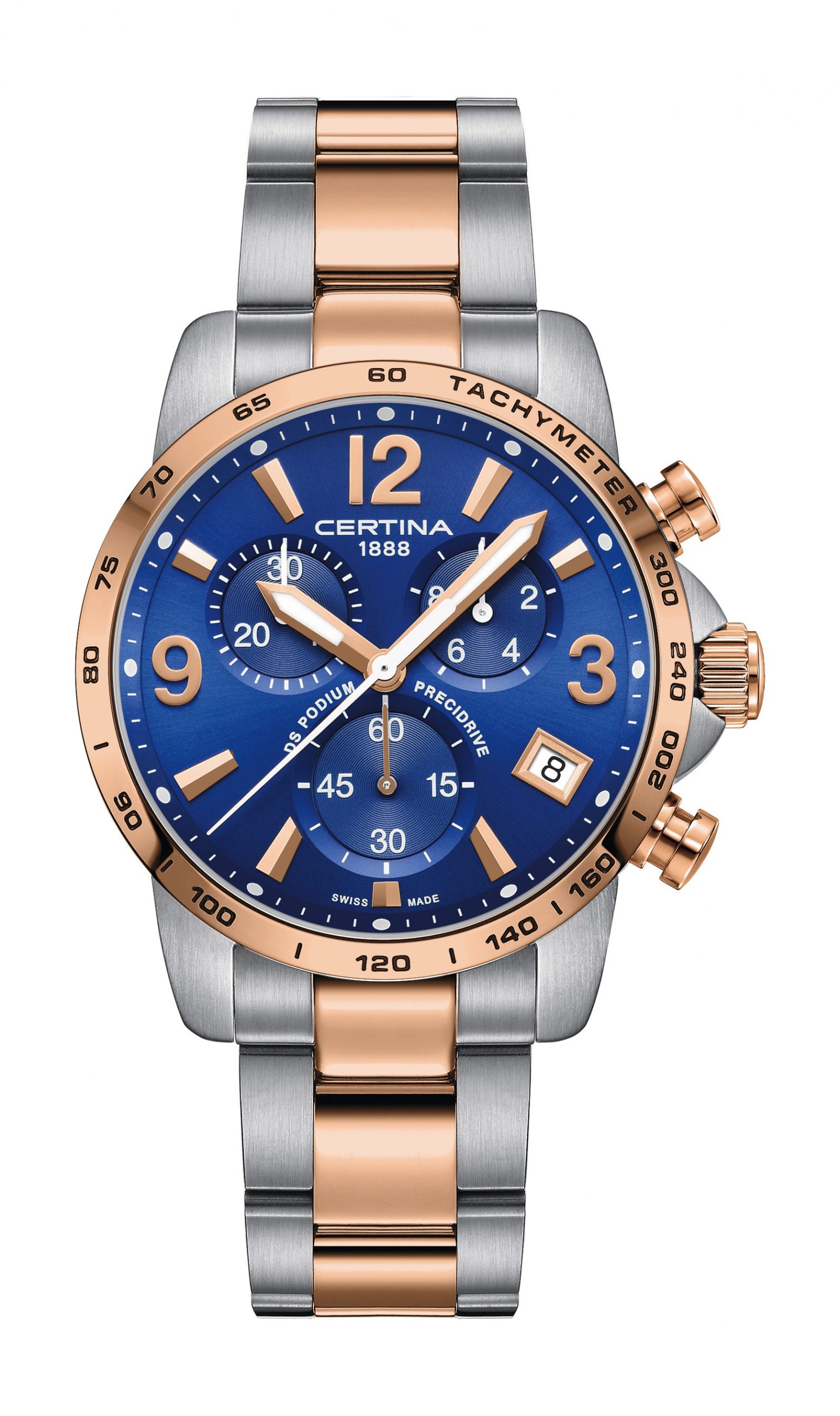 Certina DS Podium luxury timepiece - detailed view
