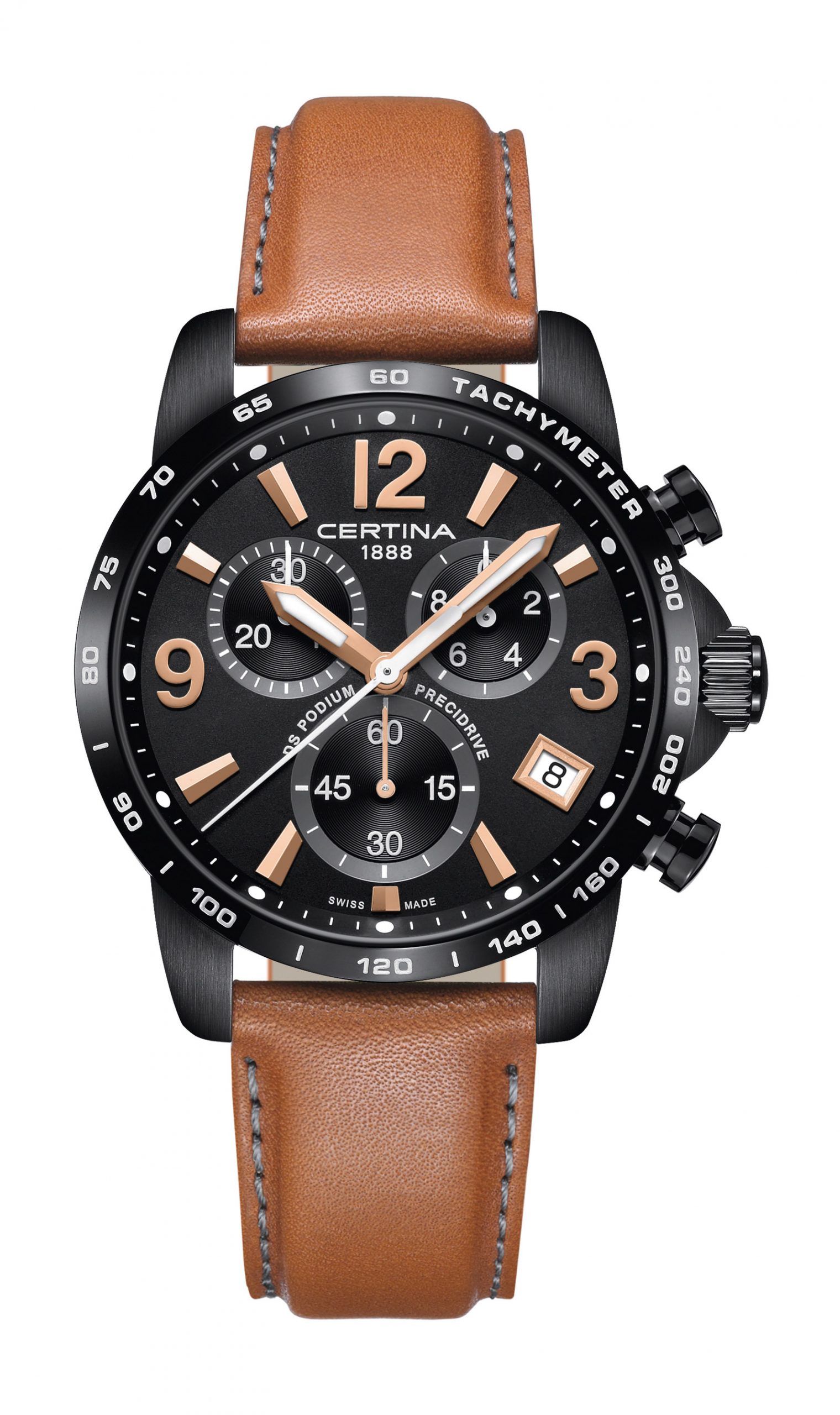 Certina DS Podium luxury timepiece - detailed view