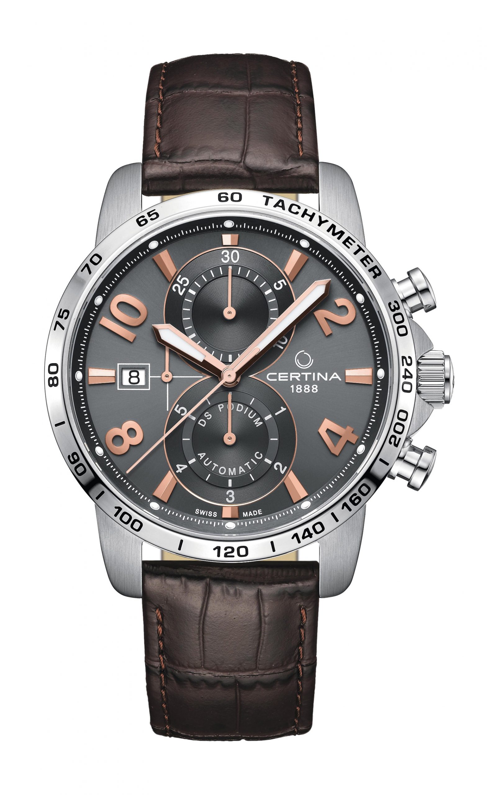 Certina DS Podium luxury timepiece - detailed view