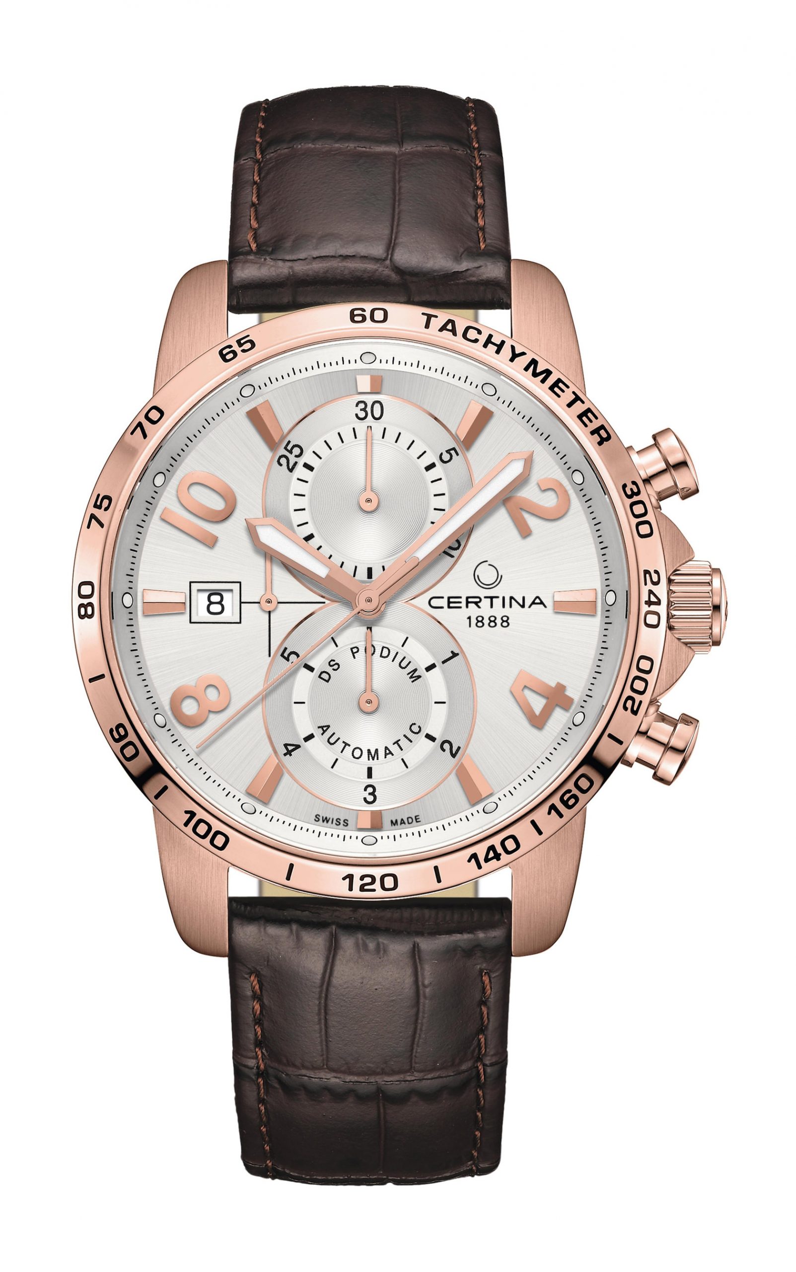 Certina DS Podium luxury timepiece - detailed view