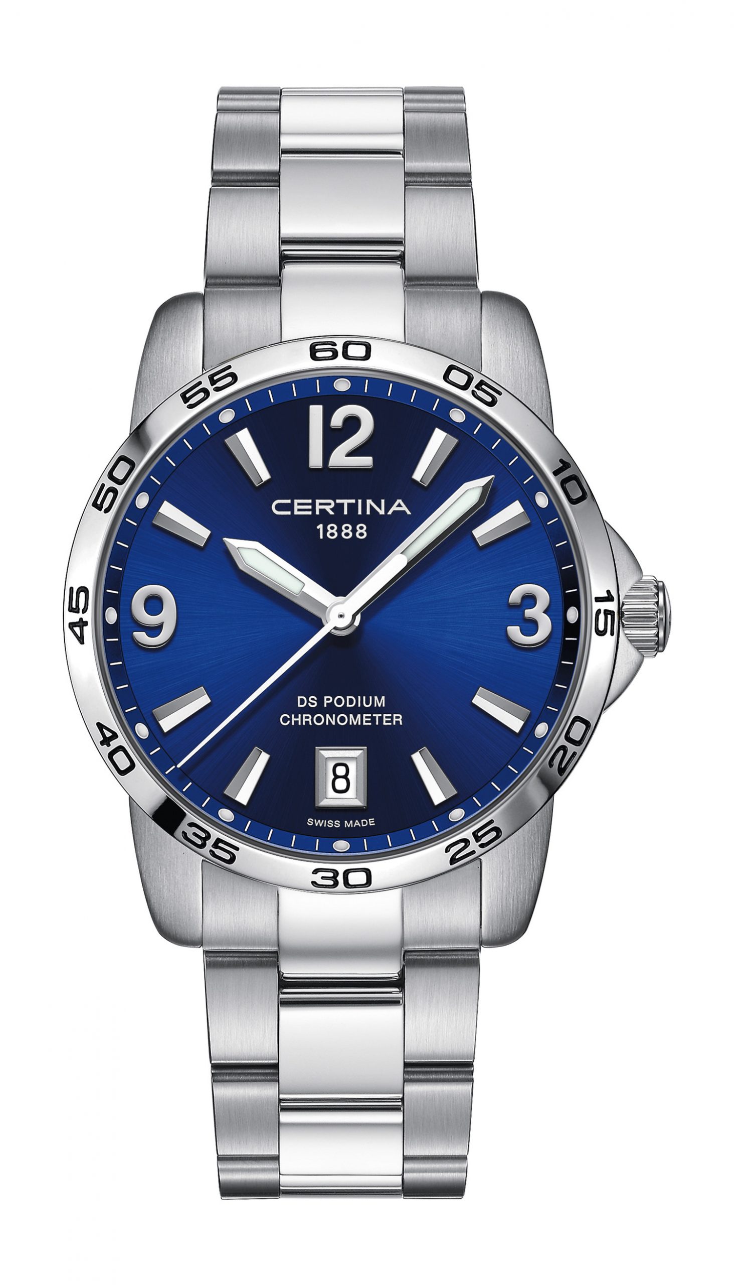 Certina DS Podium luxury timepiece - detailed view