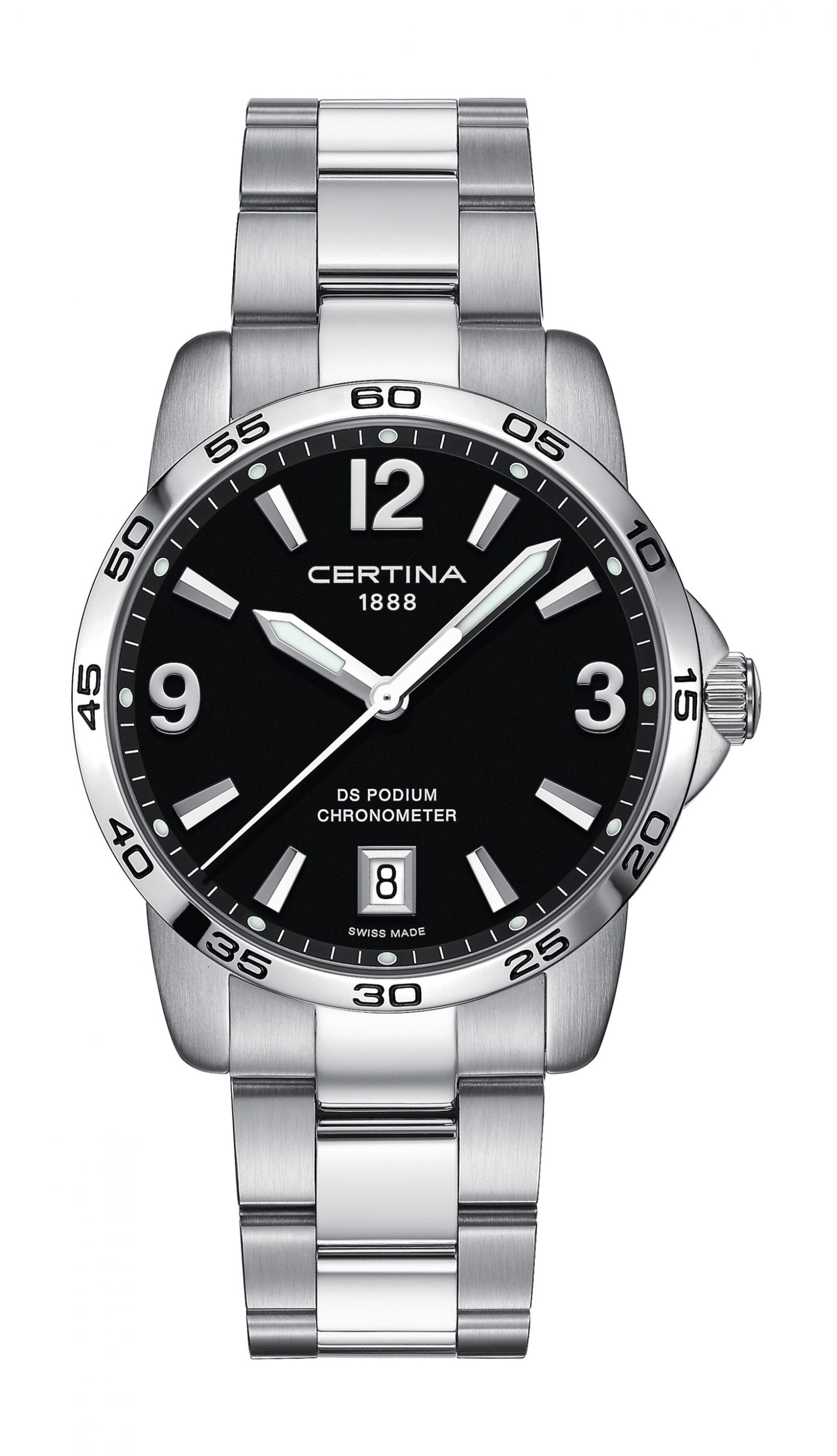 Certina DS Podium luxury timepiece - detailed view