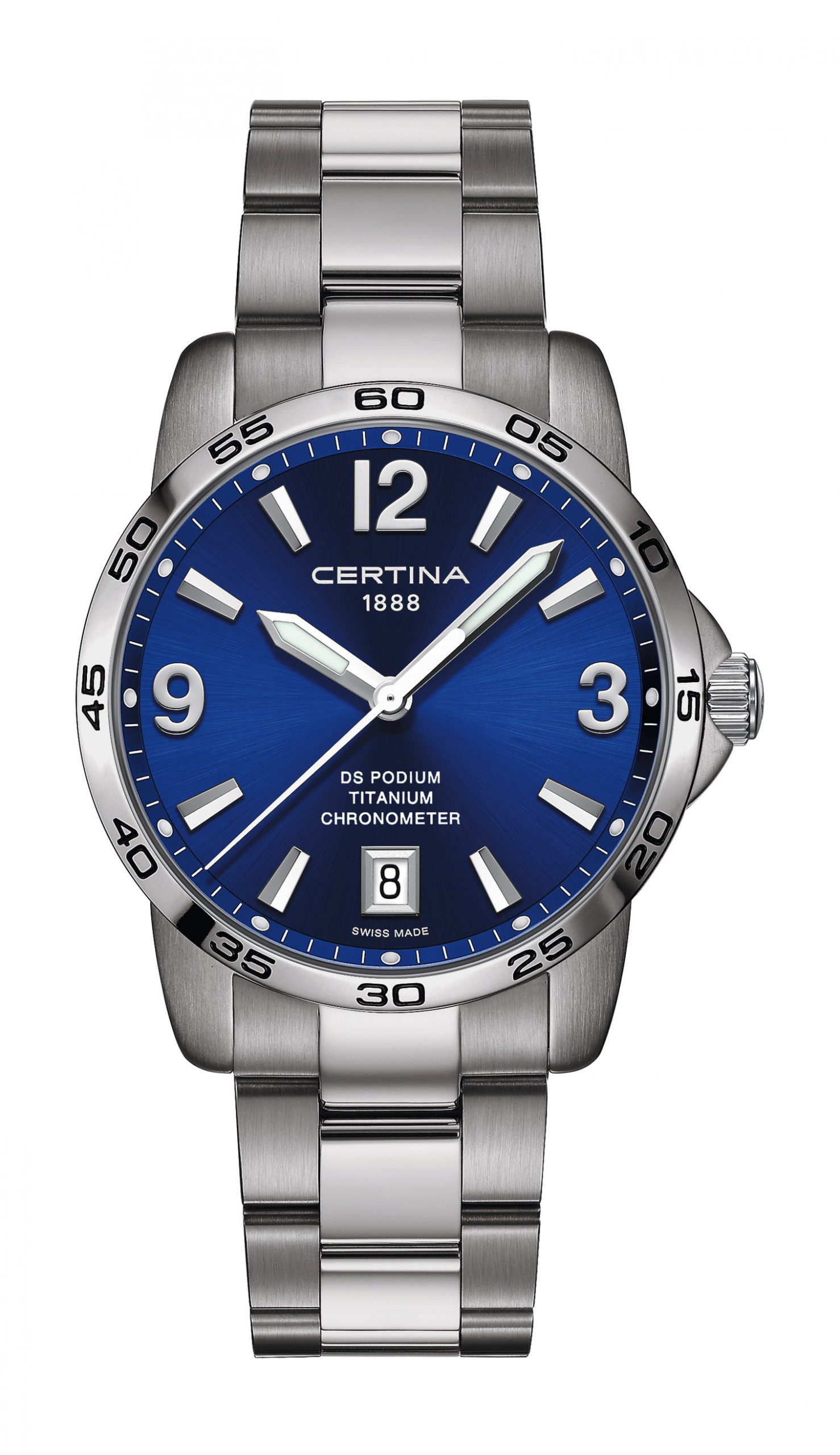 Certina DS Podium luxury timepiece - detailed view