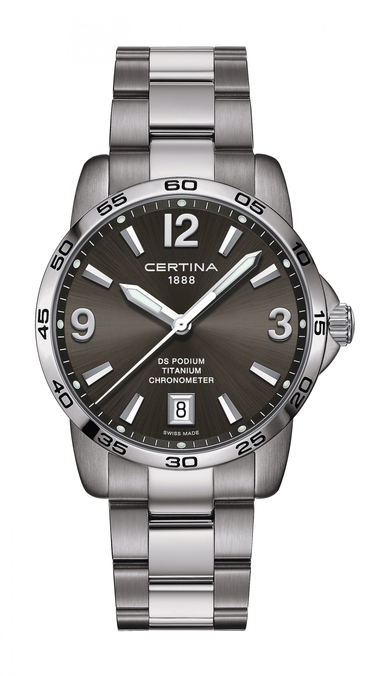 Certina DS Podium luxury timepiece - detailed view