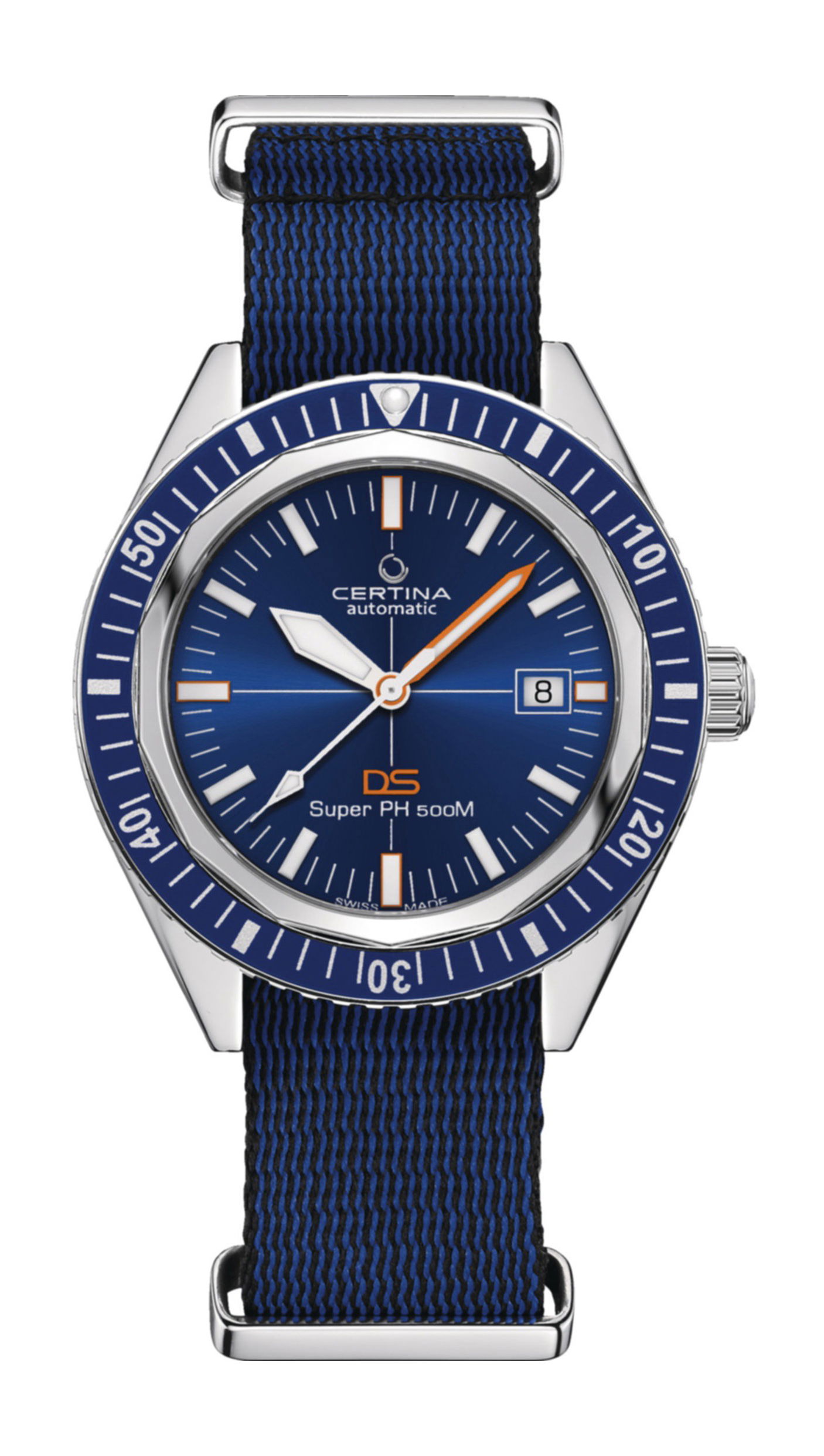 Certina DS Super PH500M luxury timepiece - detailed view