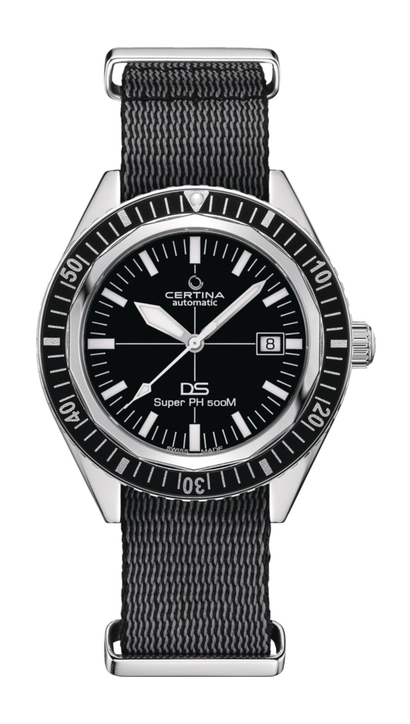 Certina DS Super PH500M luxury timepiece - detailed view