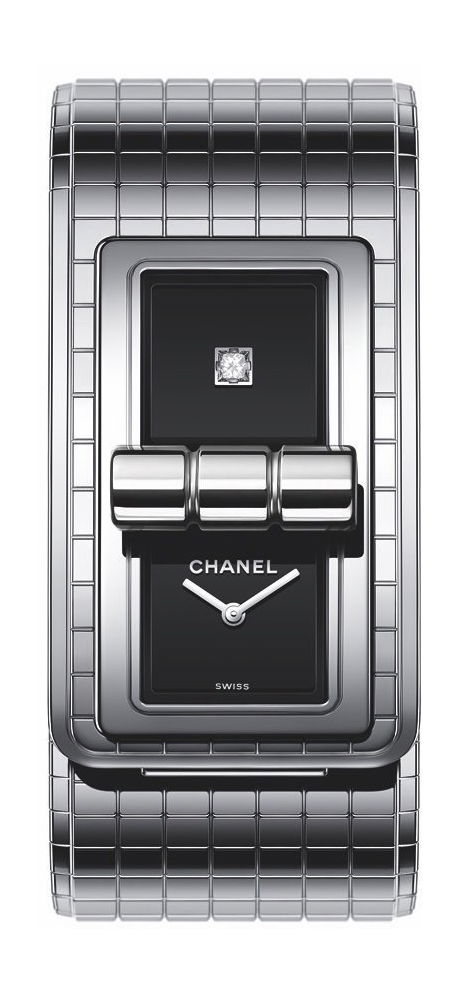 Chanel Code Coco Oversize luxury timepiece - detailed view