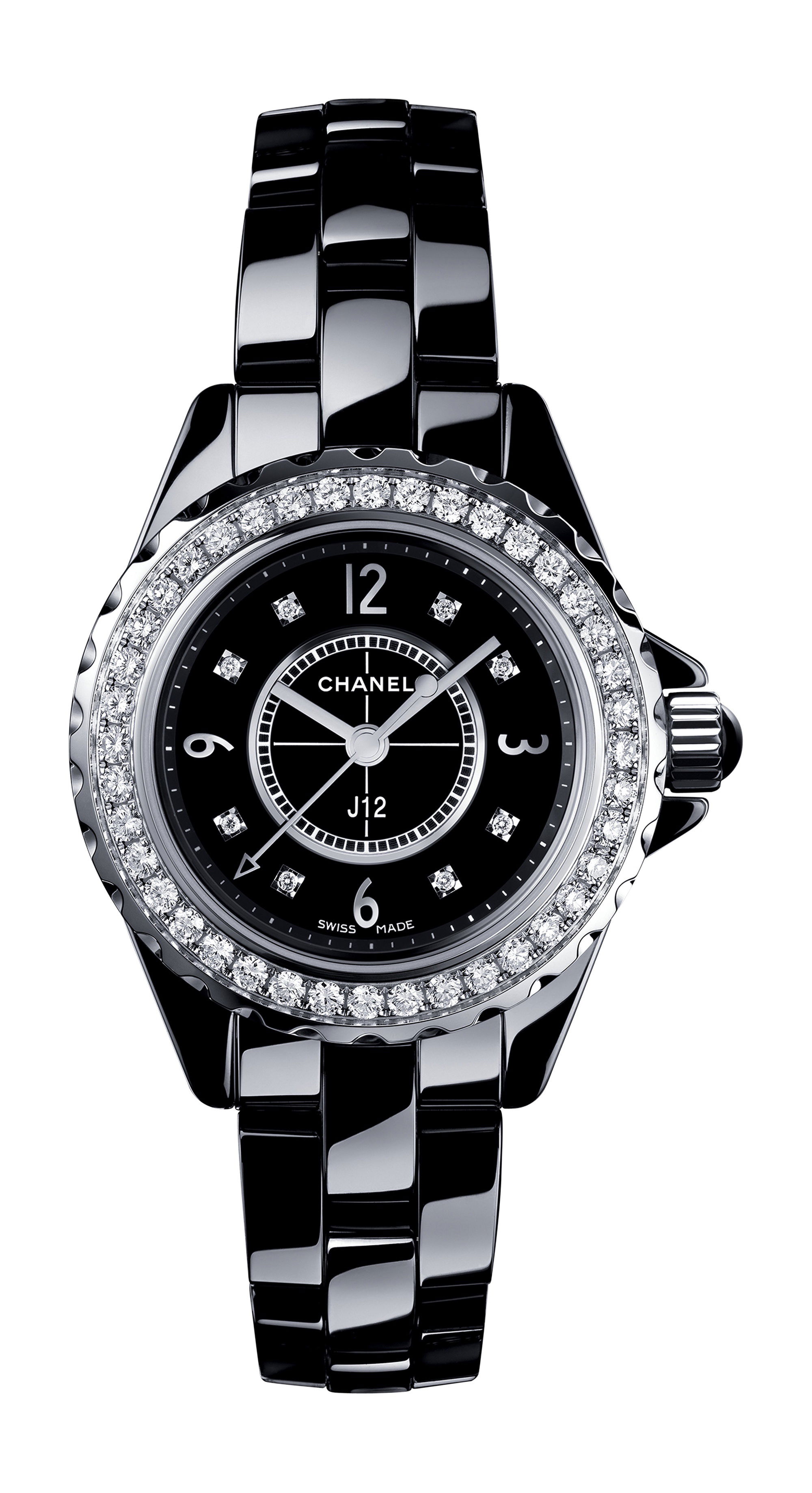 Chanel J12 Watch luxury timepiece - detailed view
