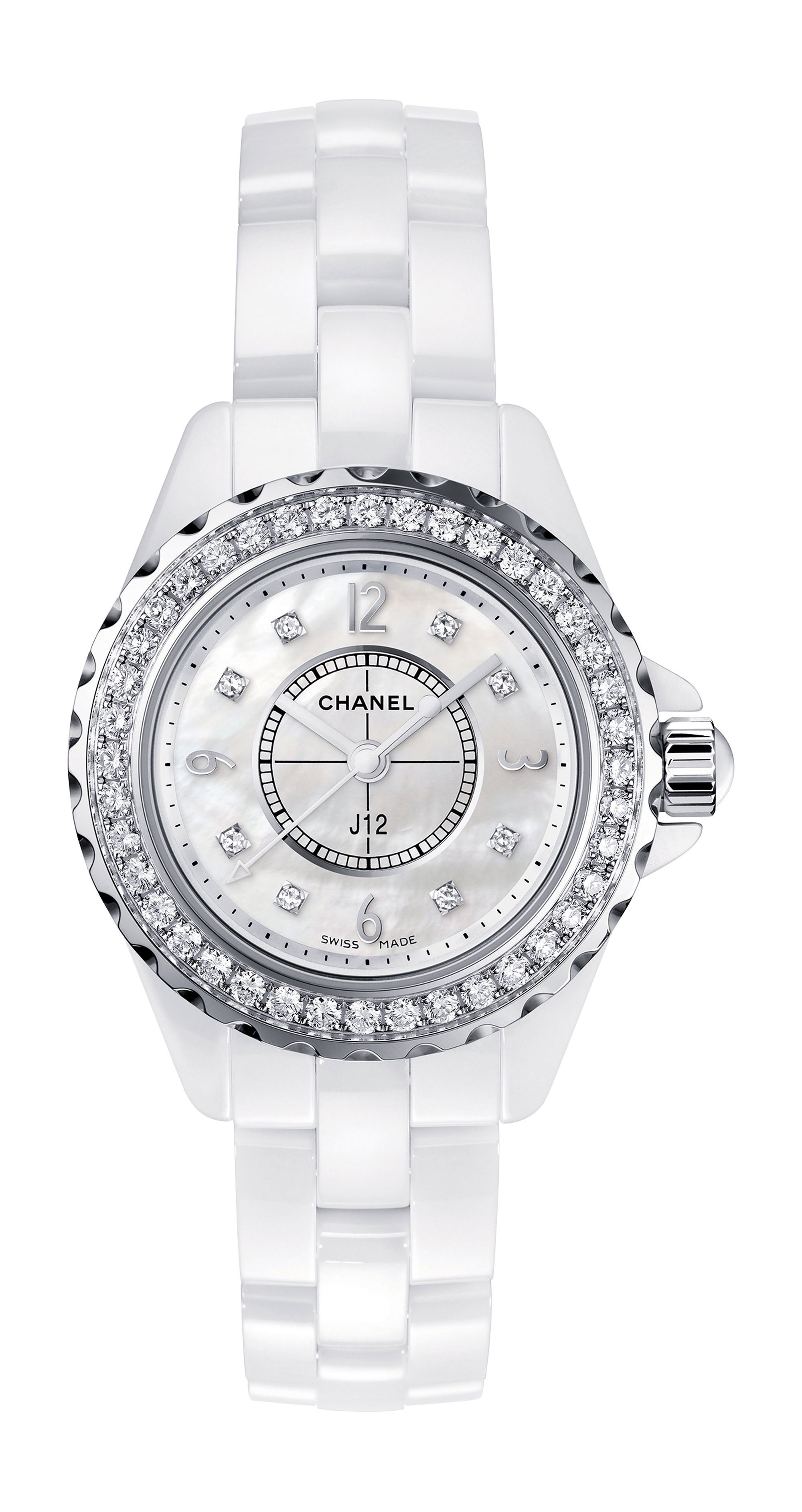 Chanel J12 Watch luxury timepiece - detailed view