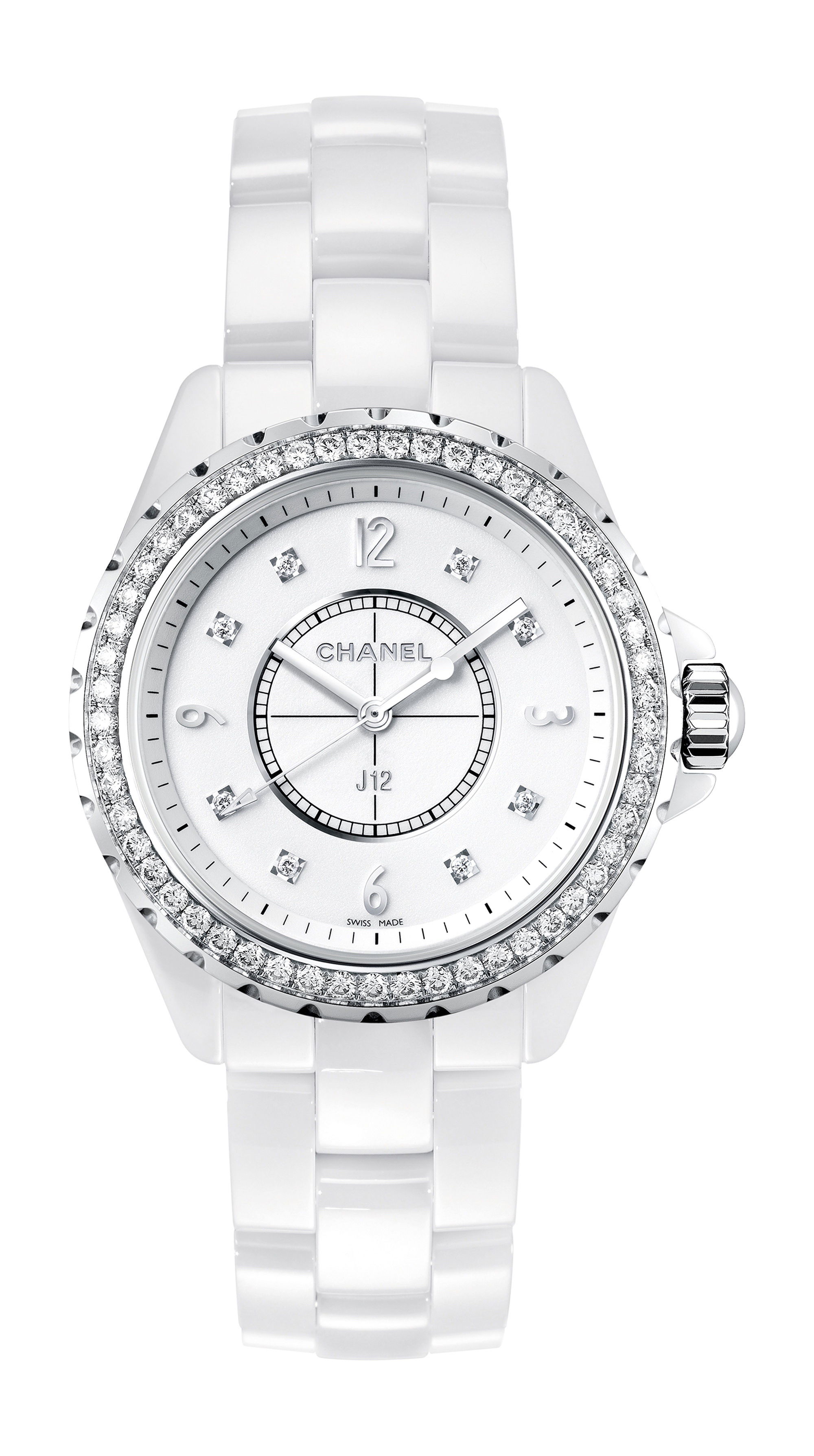 Chanel J12 Watch luxury timepiece - detailed view